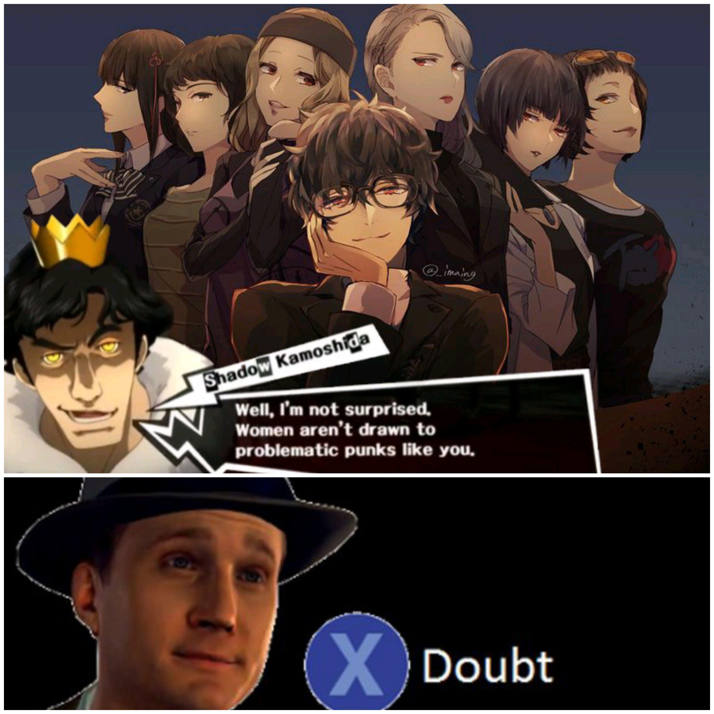 Just thought about what kamoshida said and created this. r/Persona5