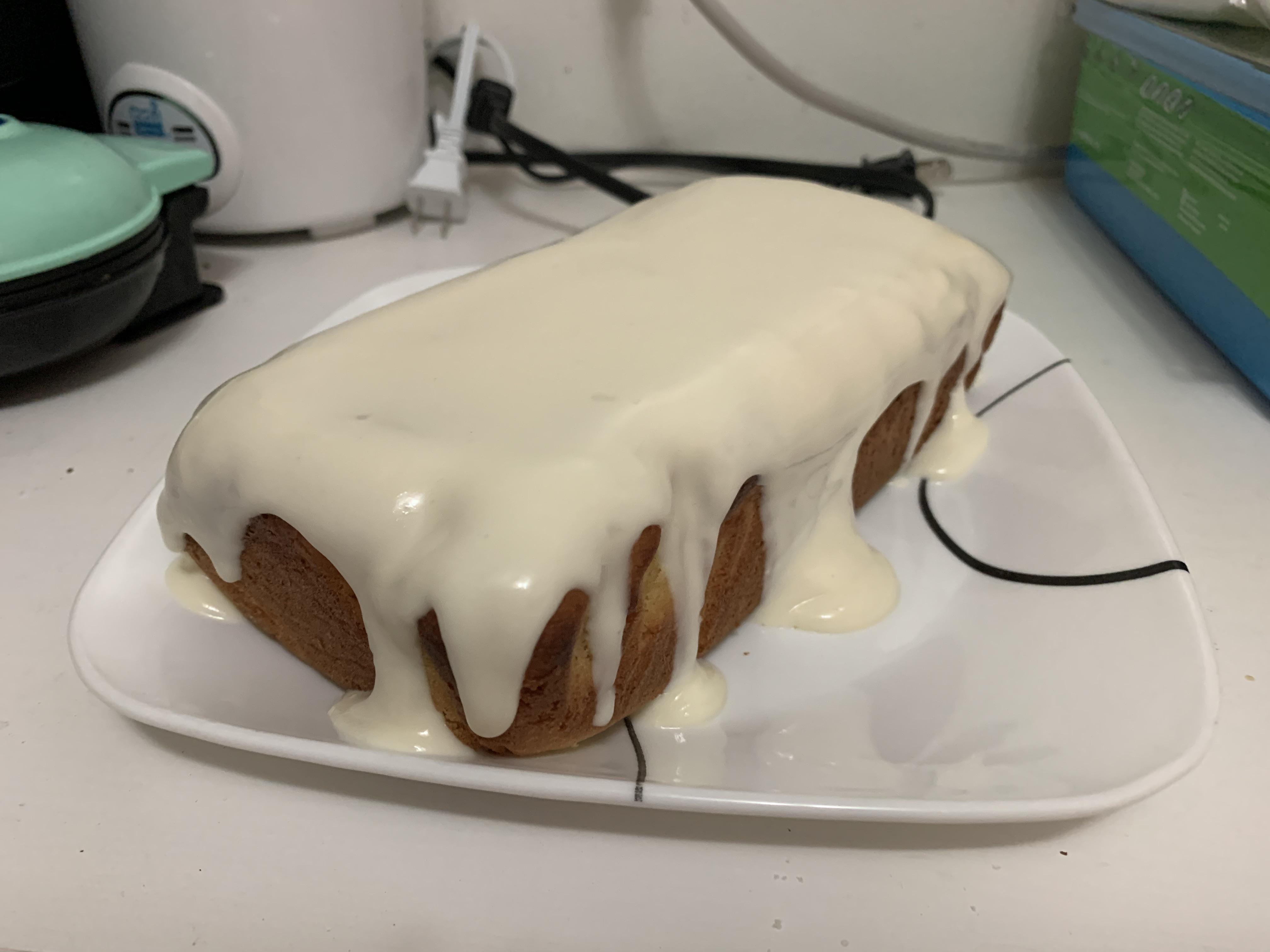 Tonight I baked a Keto Cream Cheese Pound Cake! r/ketorecipes