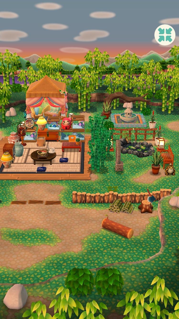 My harmonious themed campsite! r/AnimalCrossing
