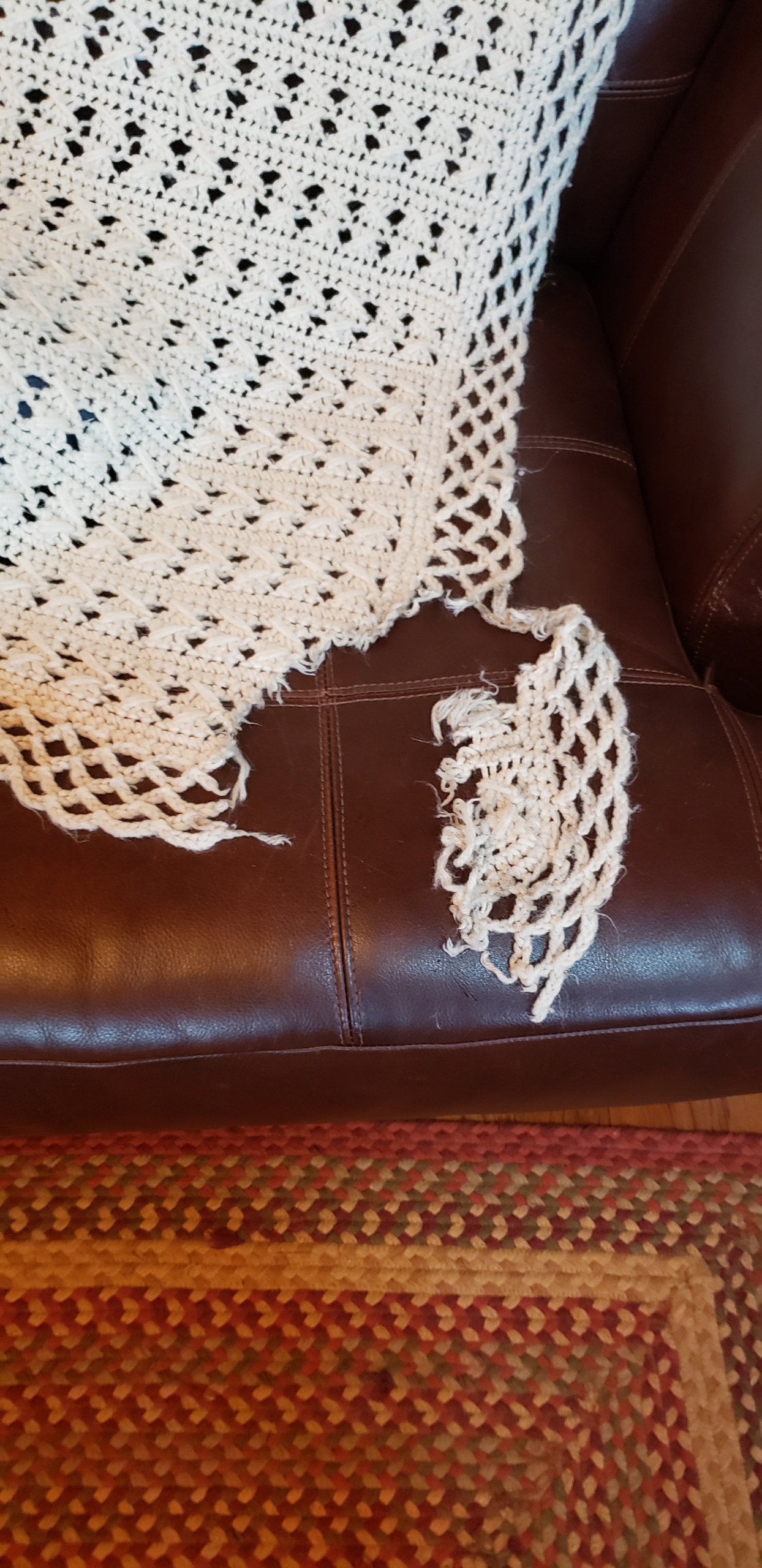 How to fix this afghan? r/howto