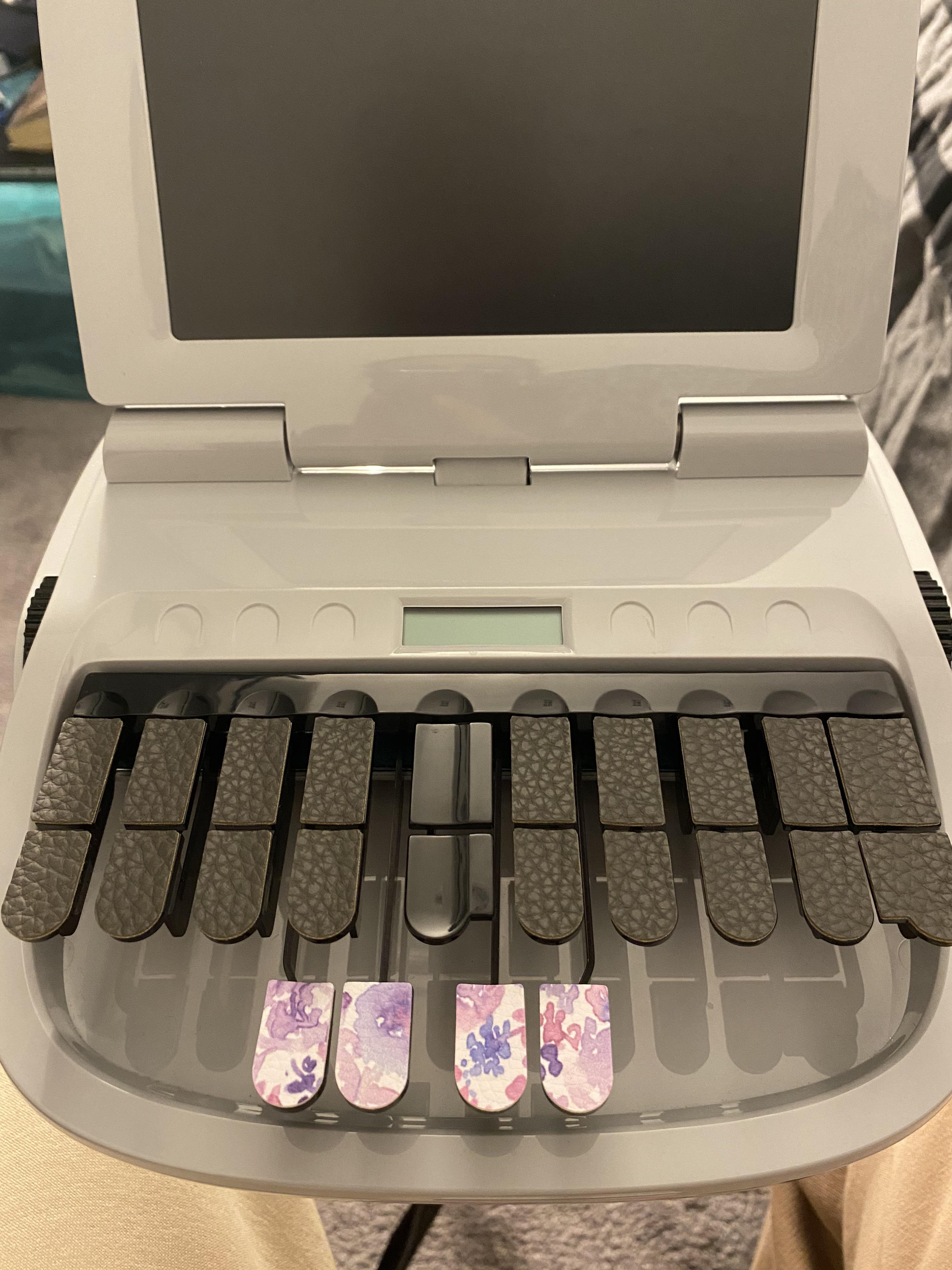 Finally got key pads! Can’t wait to test them out. Did anyone leave the