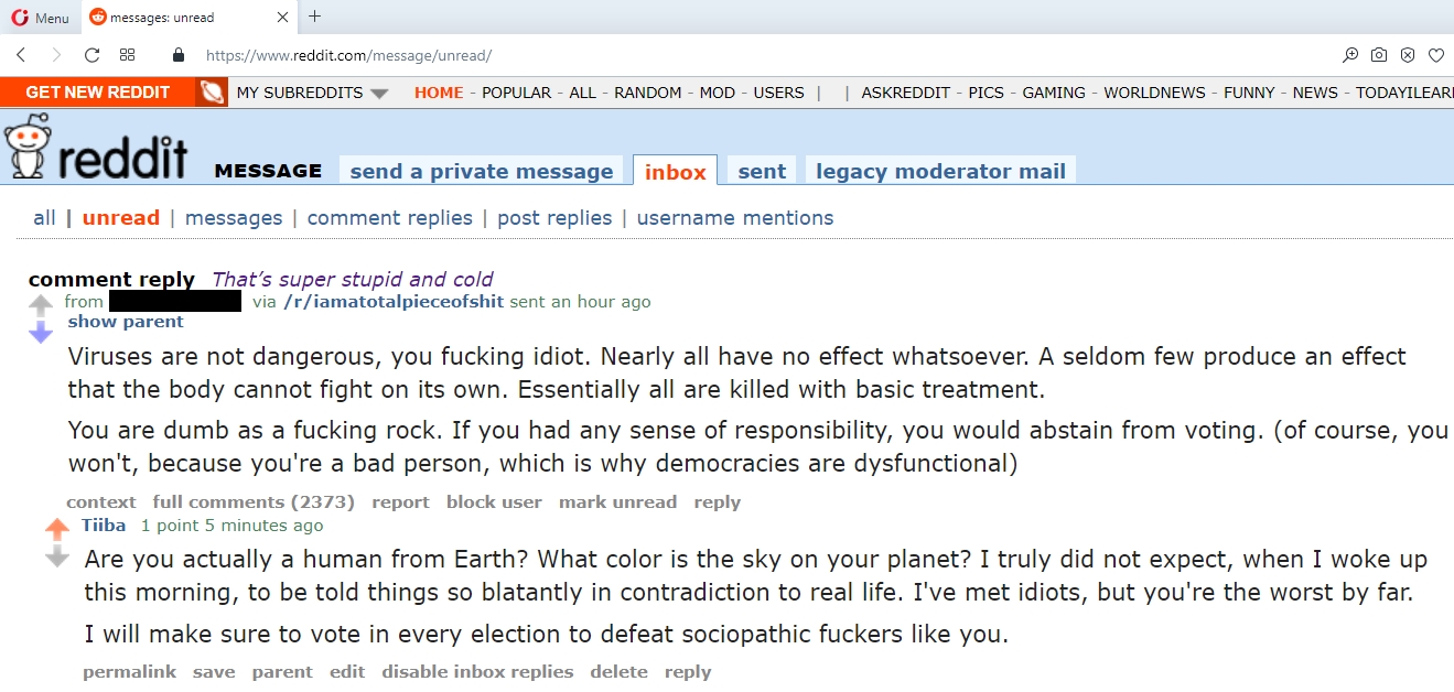 Viruses are not dangerous. r/confidentlyincorrect