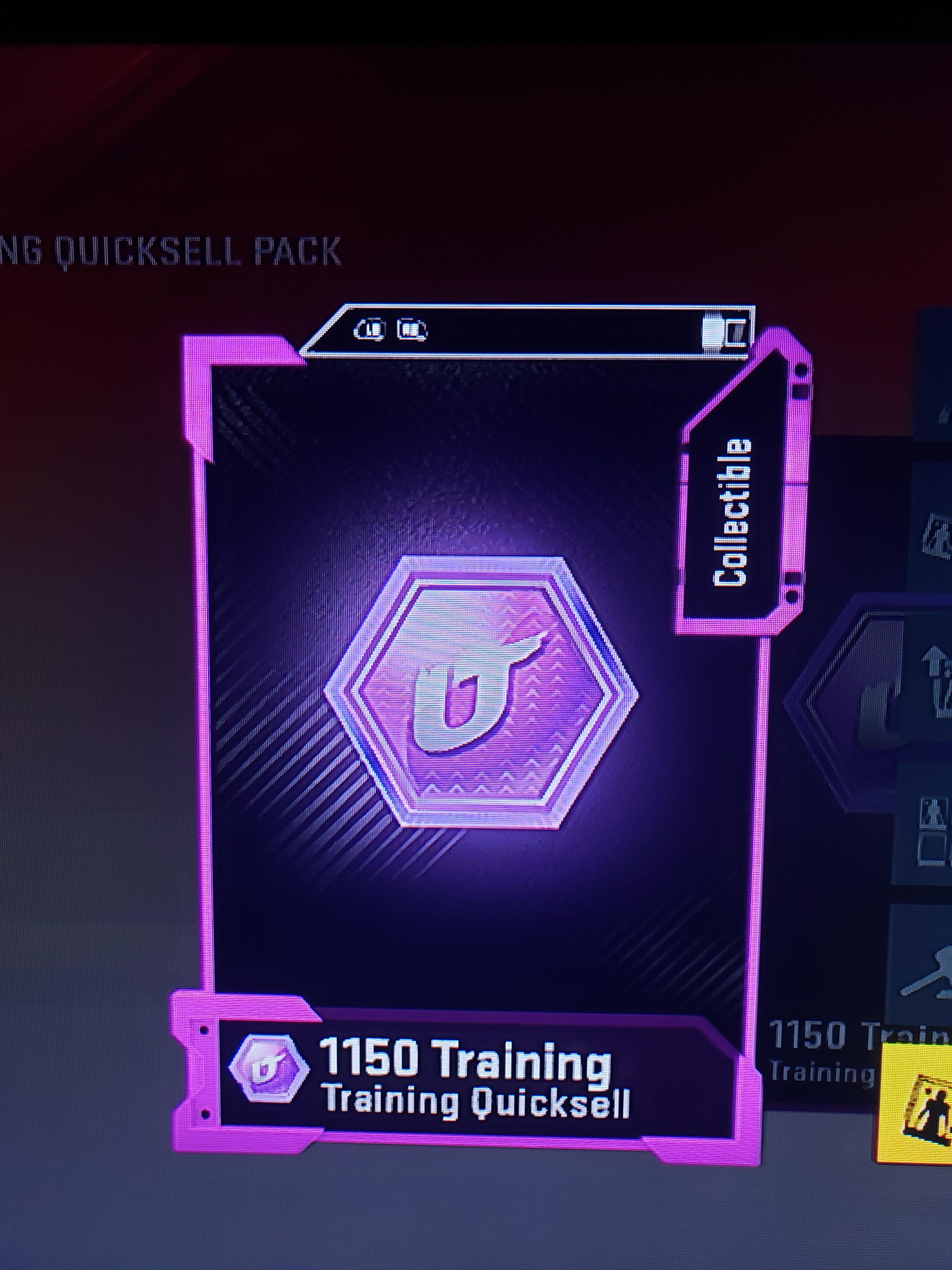 Large training quicksell. r/MaddenUltimateTeam