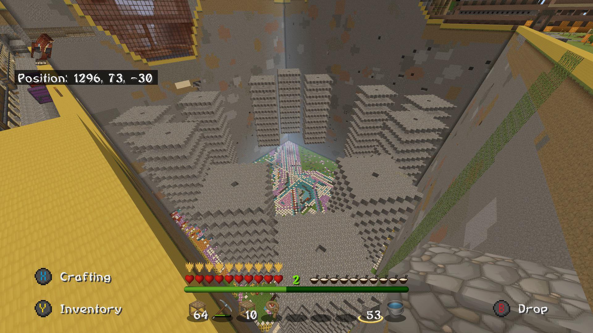 You might remember a while back I posted how we dug out spawn.. Levels