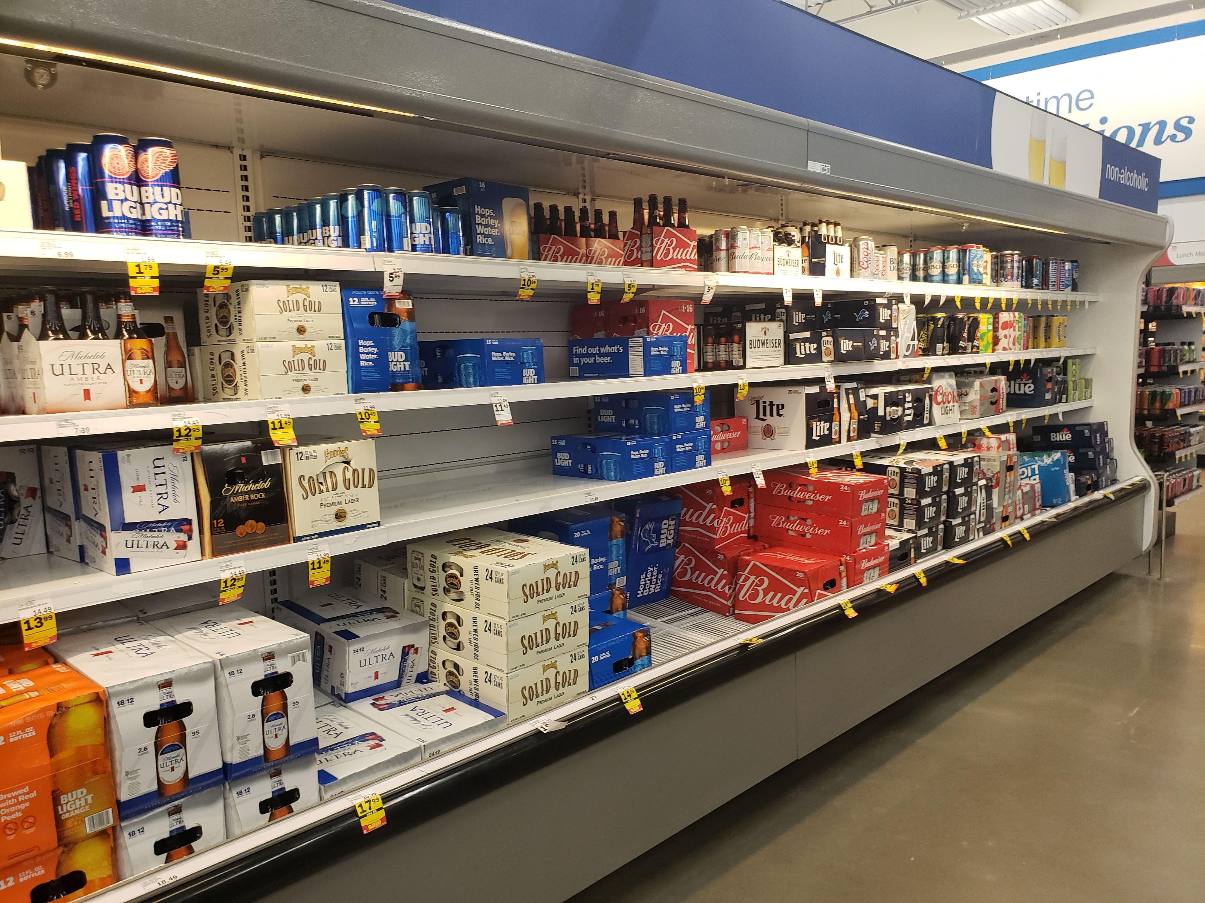 Ice storm necessitiesSwartz Creek Meijer r/Michigan