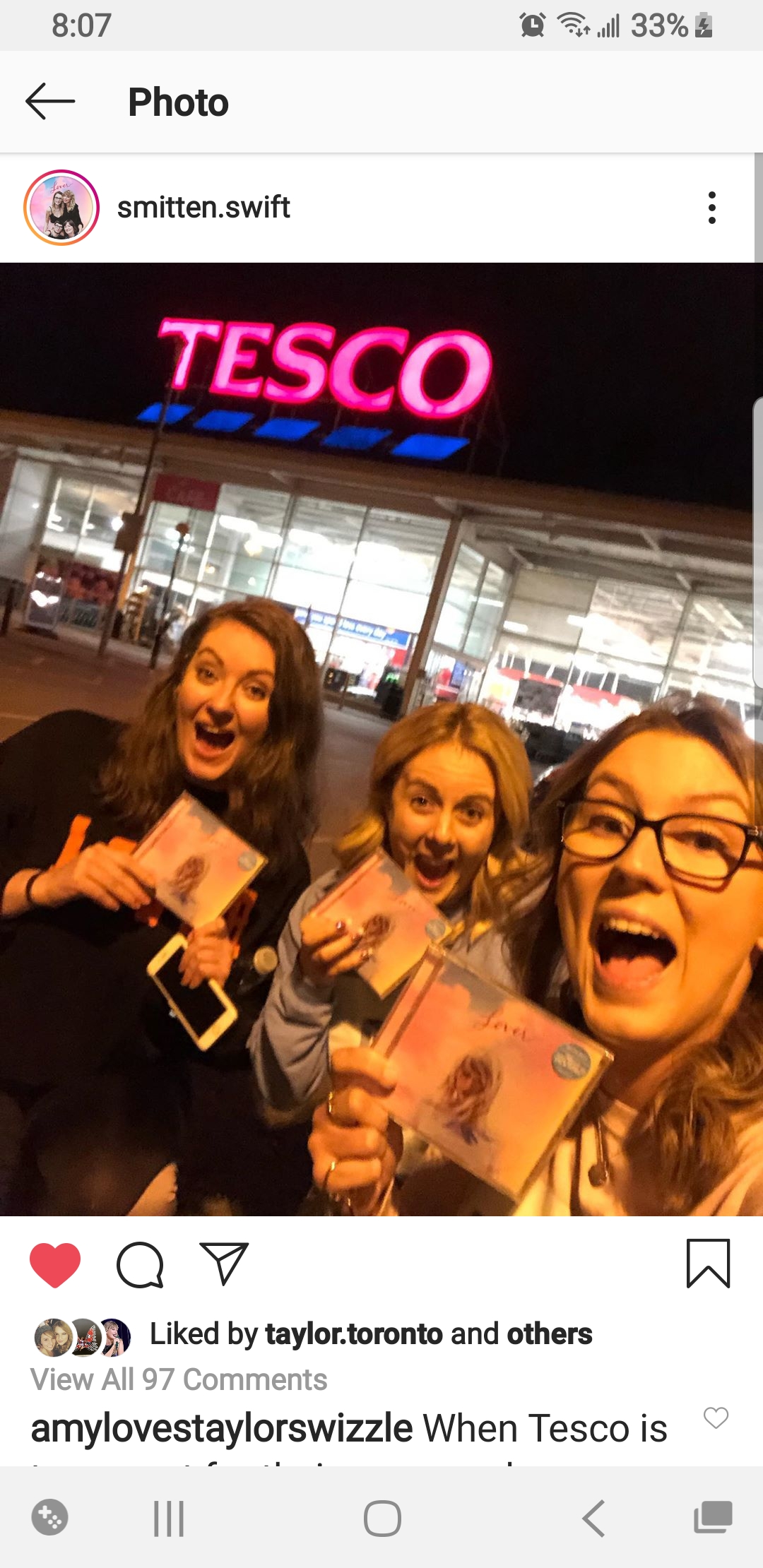 [Not me] Tesco is already selling the album... r/TaylorSwift
