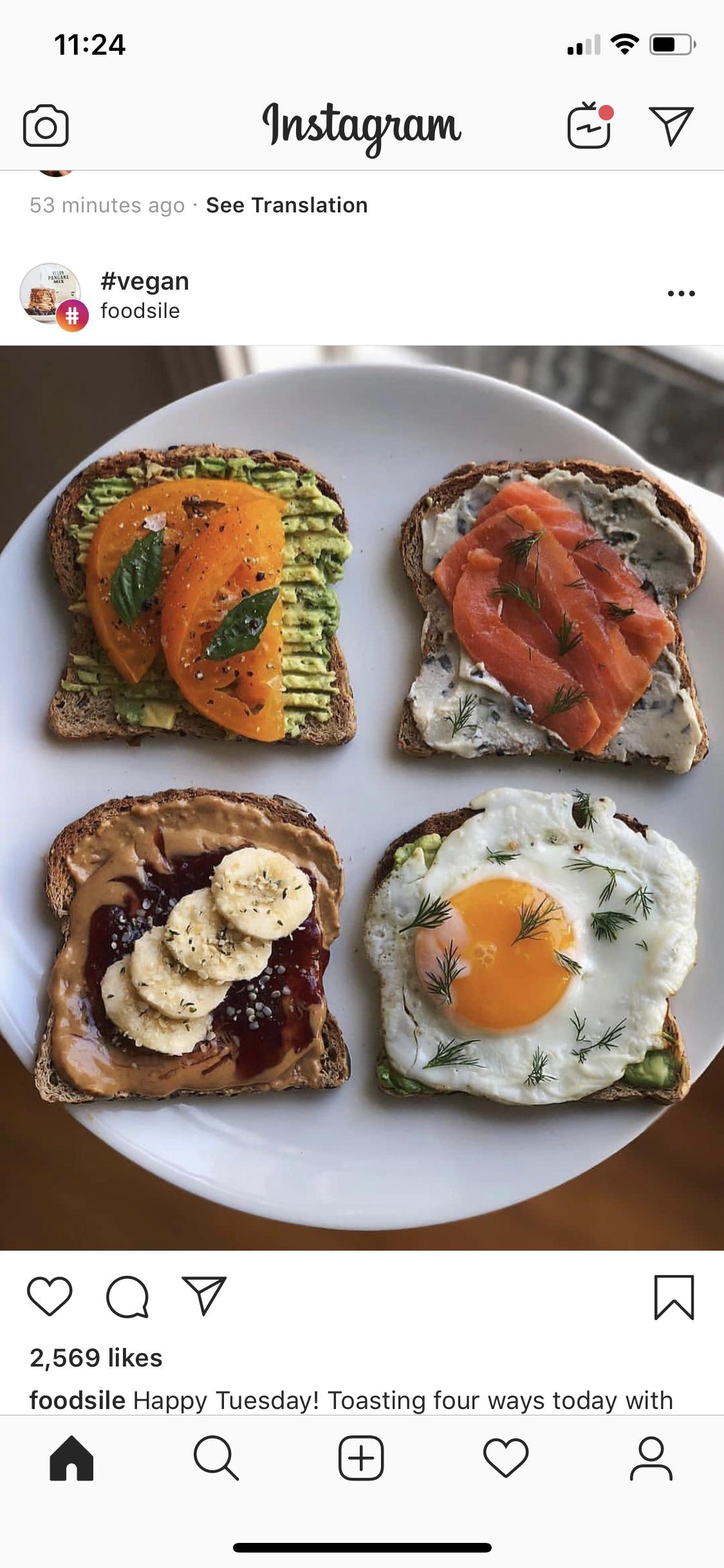 I follow the vegan hashtag on Instagram and I hate when things like