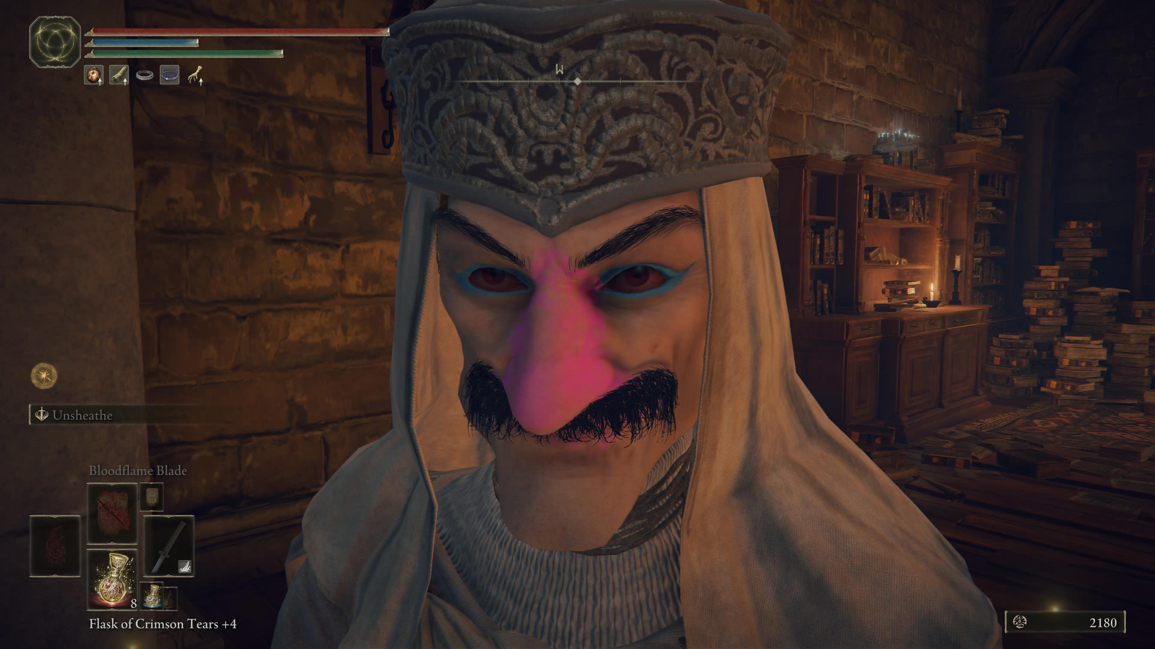 Why are my eyes red? I didn’t customize them like that. r/Eldenring