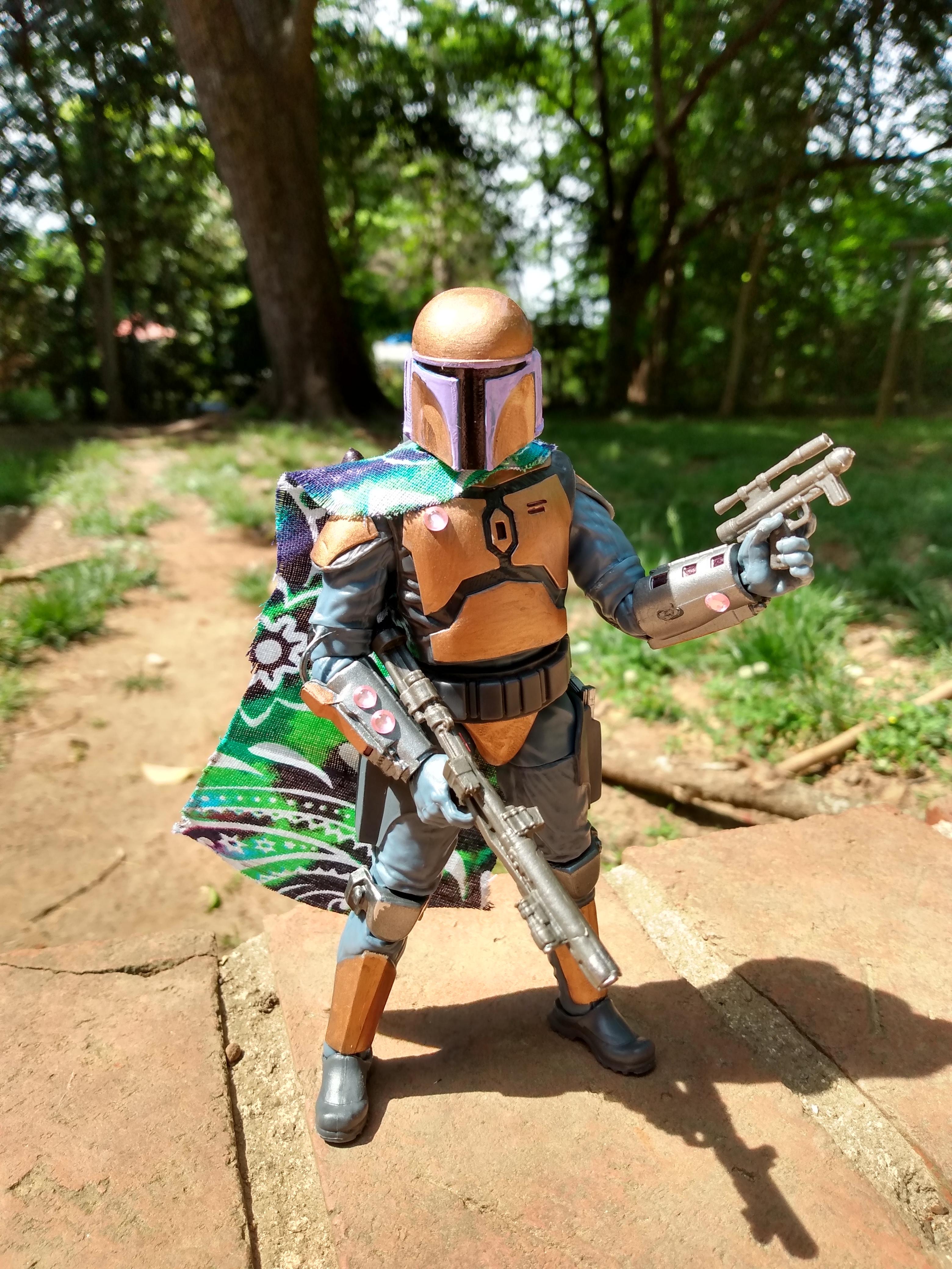 Custom 'Old West/Bronze Age' Mandalorian Complete r/starwarsblackseries