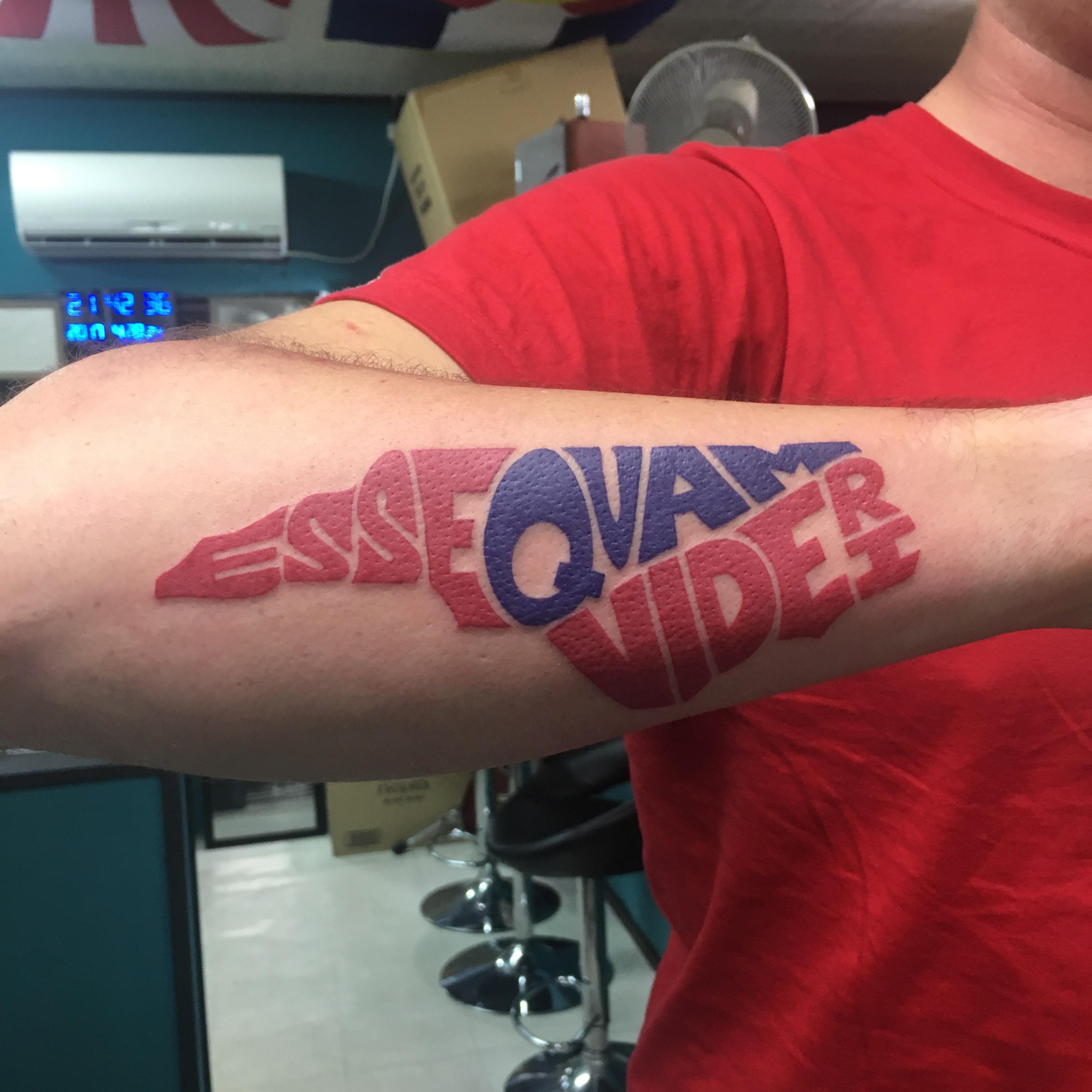 North Carolina, done by Go at Godspeed Tattoo in Kin Town on Okinawa