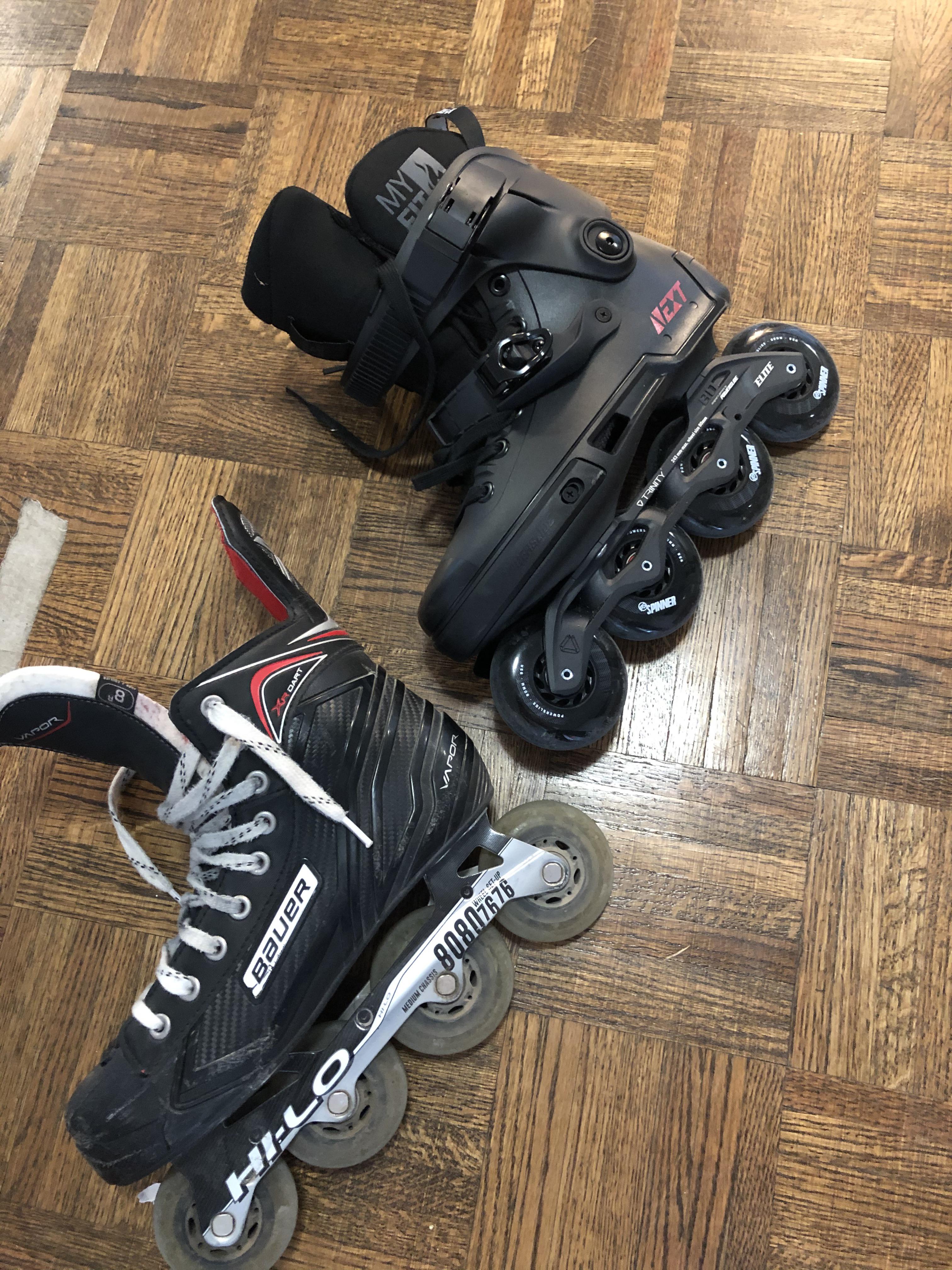 Just switched from 60 hockey blades to Poweslide NEXT and I’m not sure