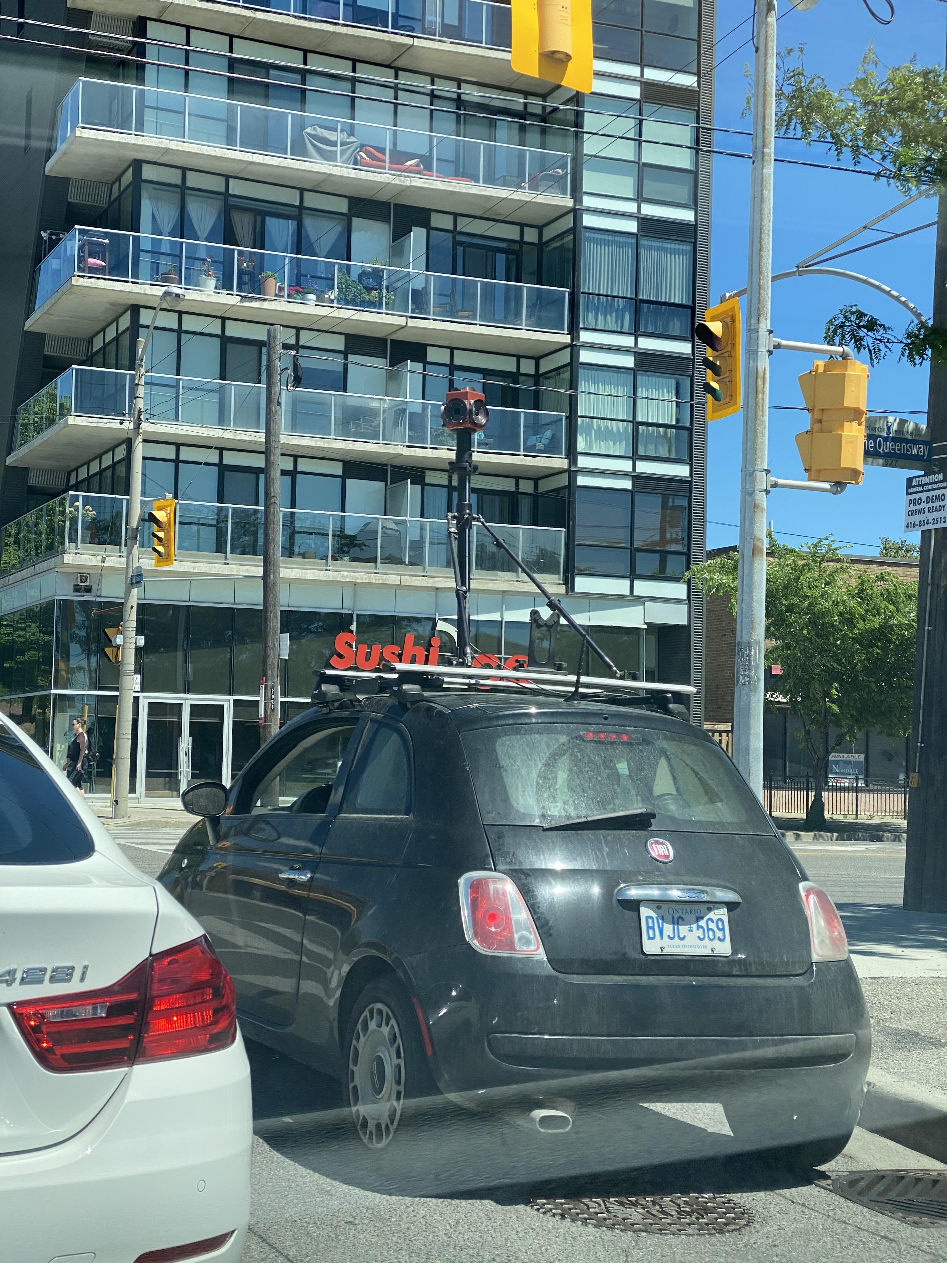 Apple Maps car spotted on Queensway near Islington. r/toronto