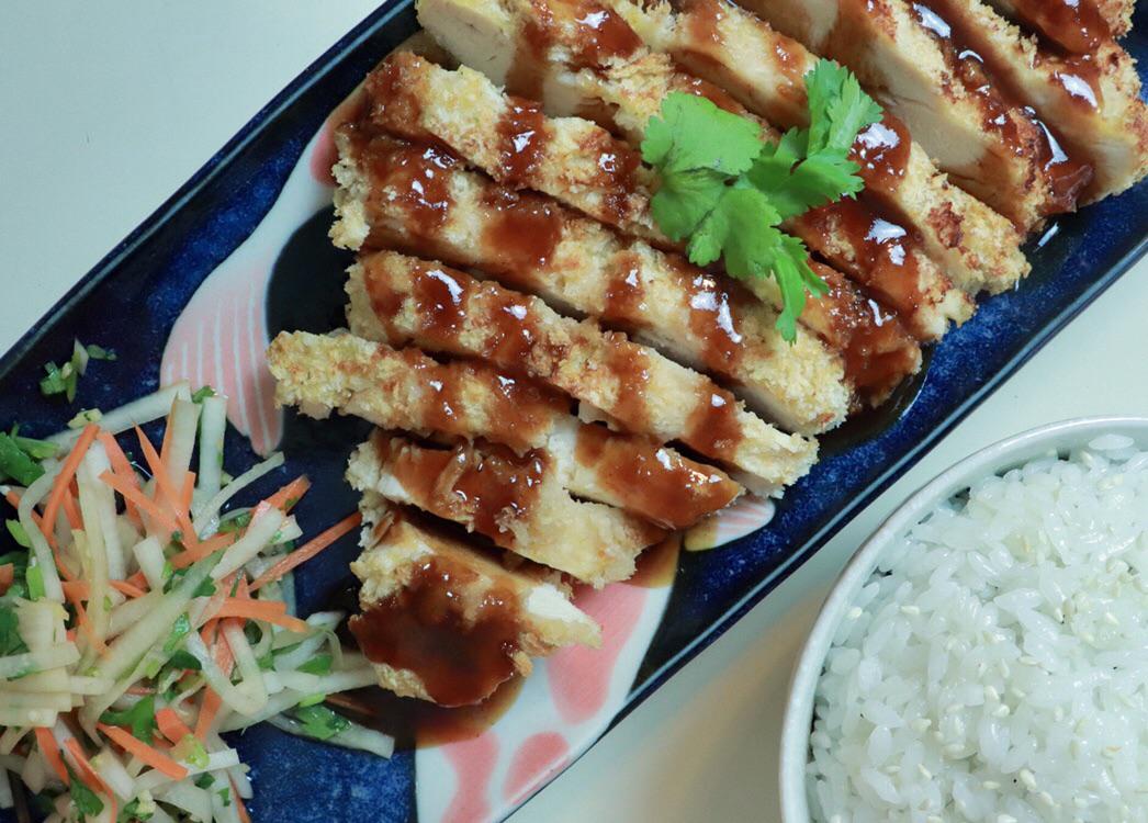 I made Chicken Katsu in my Air fryer! (Link in comments) r/JapaneseFood