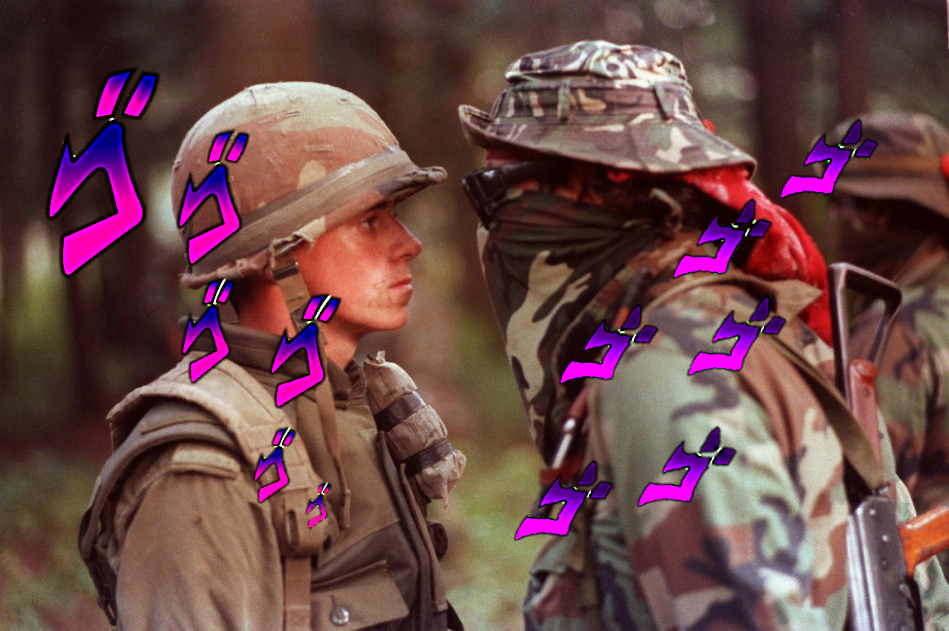 The Oka Crisis (1990) famous scene alway look familiar to me... r
