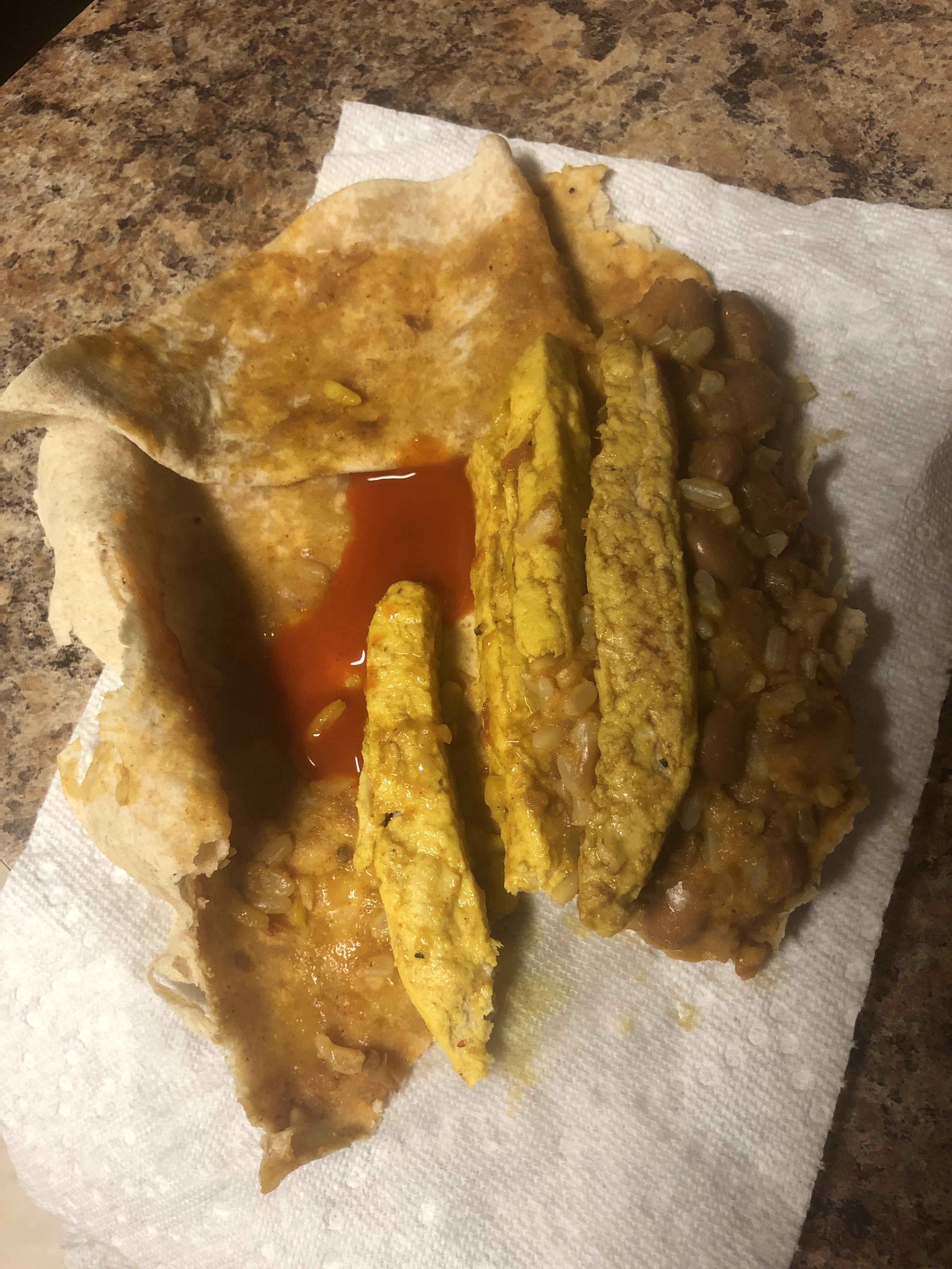 Sad burrito hours r/ShittyVeganFoodPorn