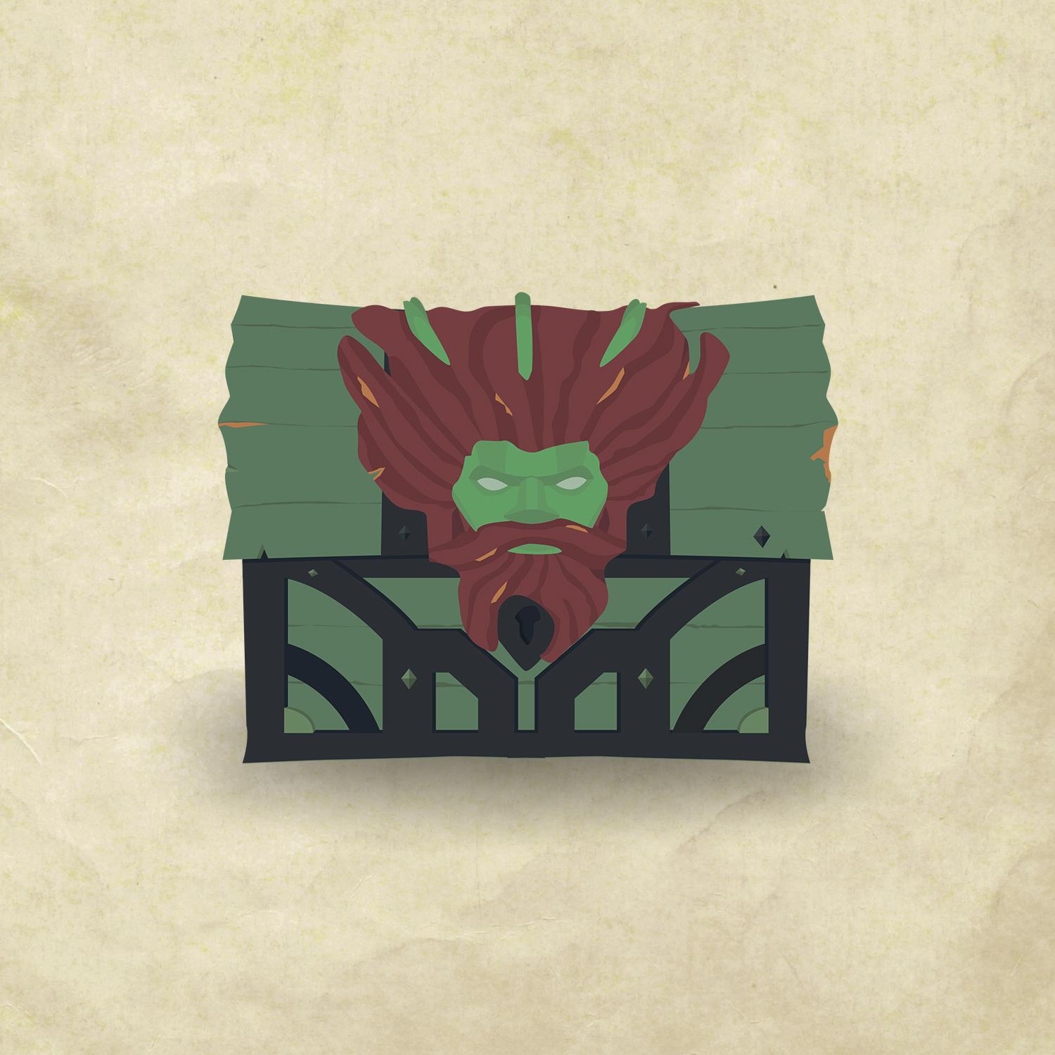 I made a Chest of Sorrows illustration! r/Seaofthieves