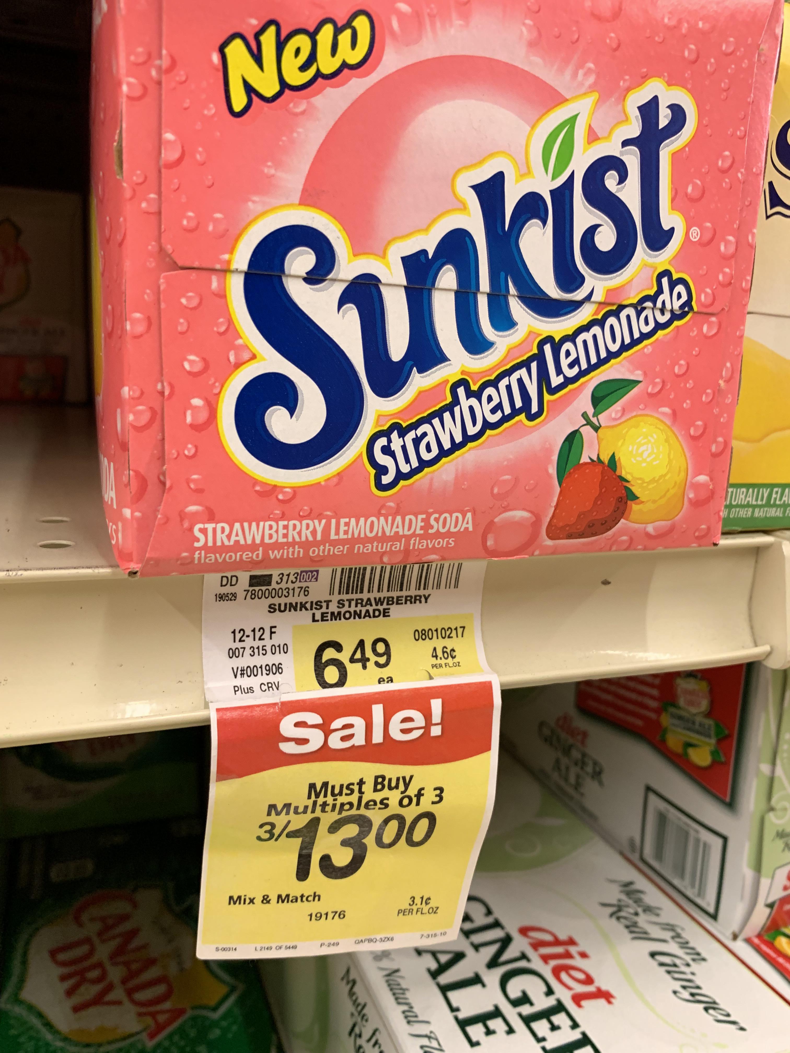 These “must buy three” sales on 12 packs of soda are getting ridiculous. r/ToFizzOrNotToFizz
