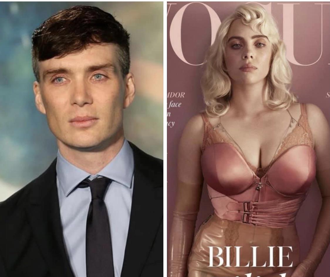 Billie Eilish is just Cillian Murphy in a blonde wig. Can’t not see it
