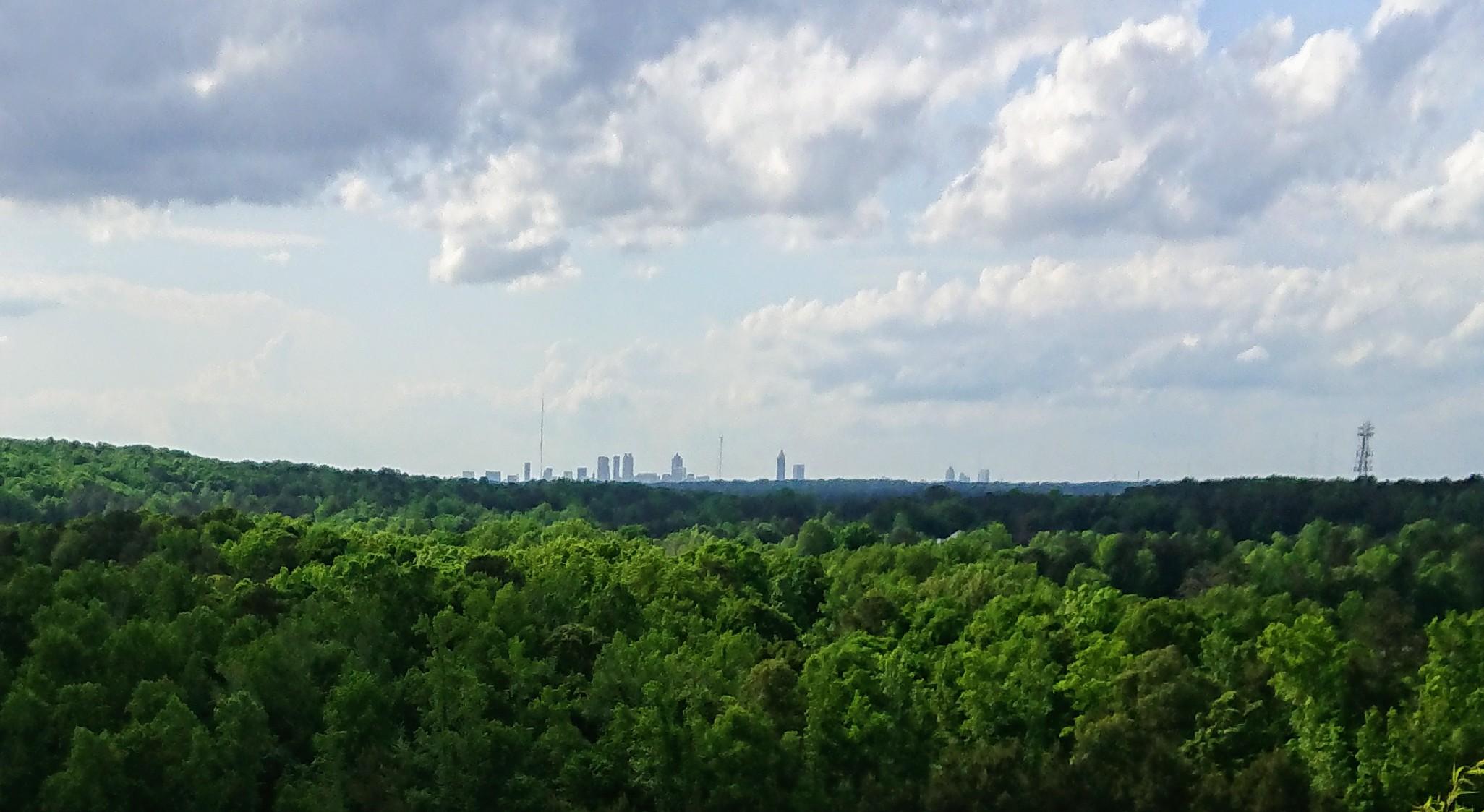 Surprisingly nice view from the dump r/Atlanta