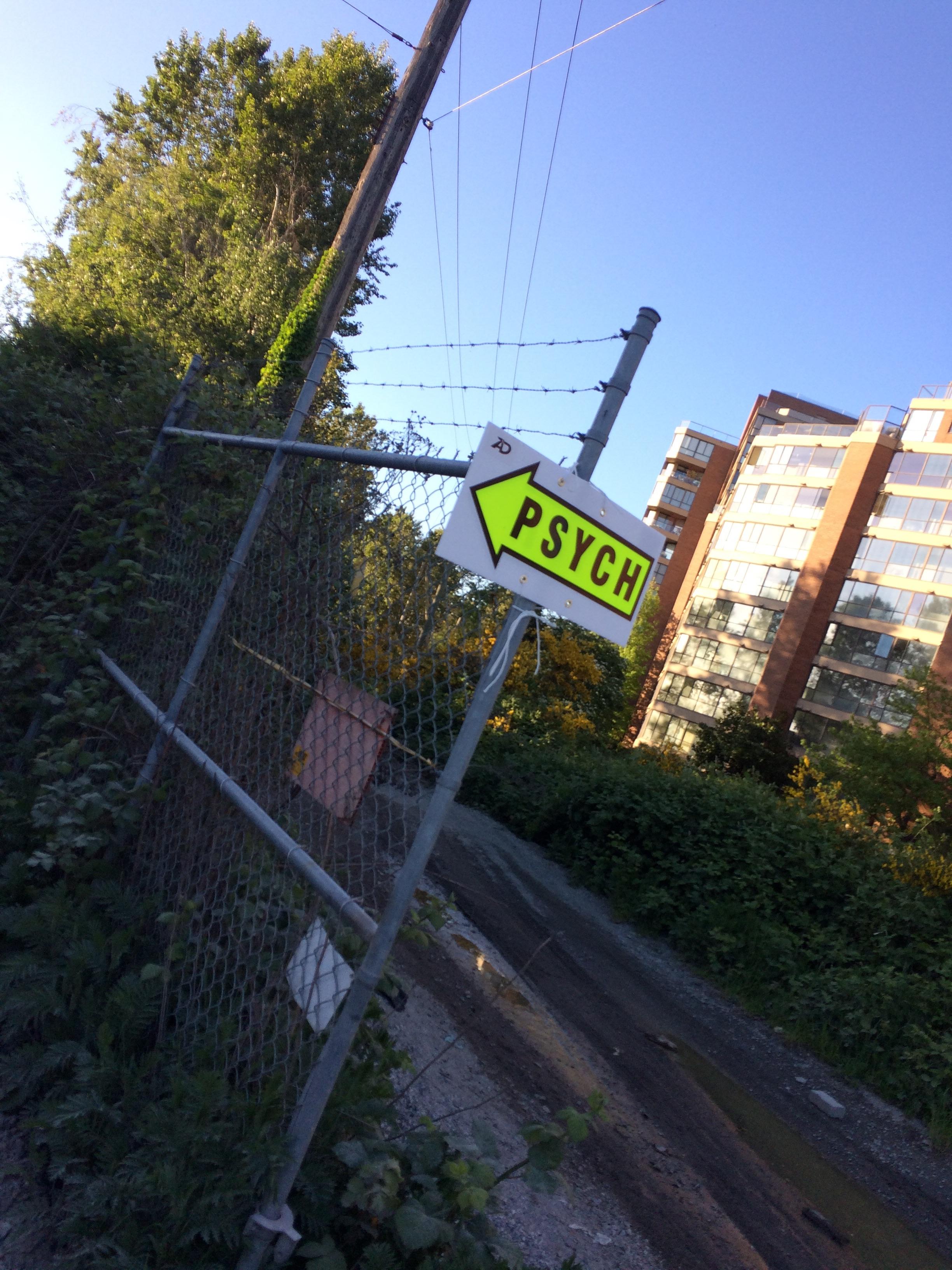 Look who just found the film location for psych while biking around