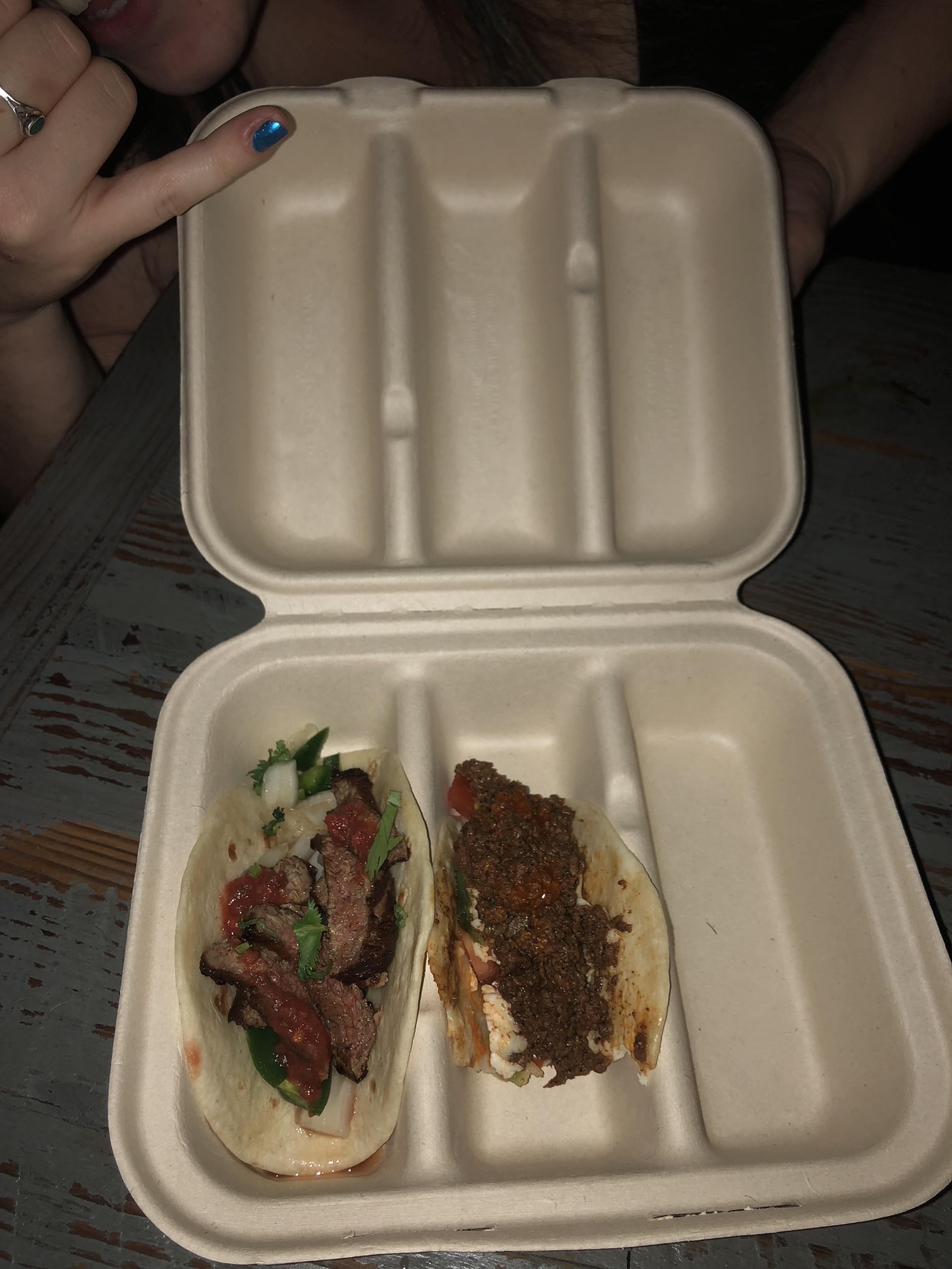 This togo box made just for tacos r/mildlyinteresting