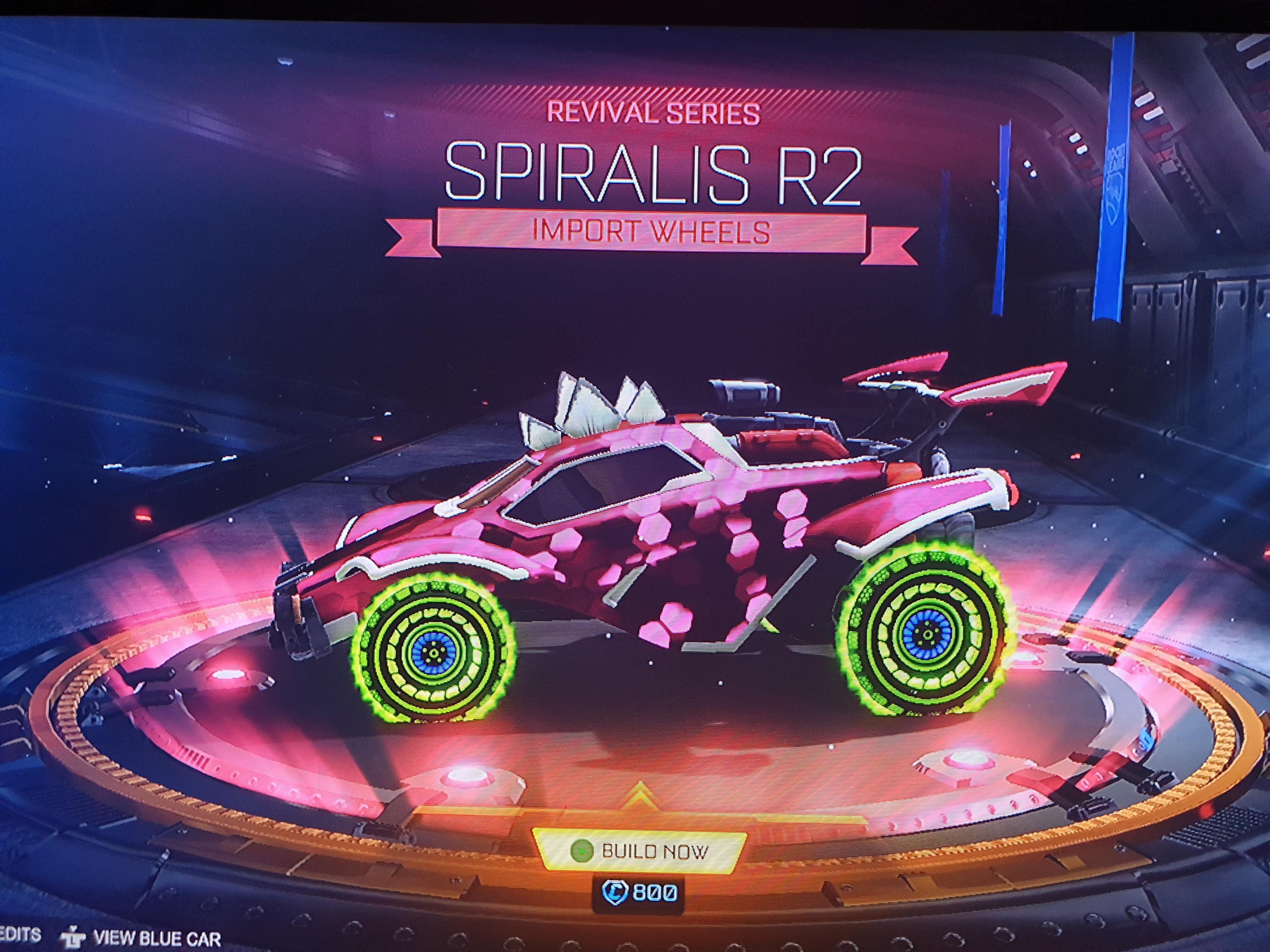 Spiralis R2 Blueprint?! "Revival Series" r/RocketLeague
