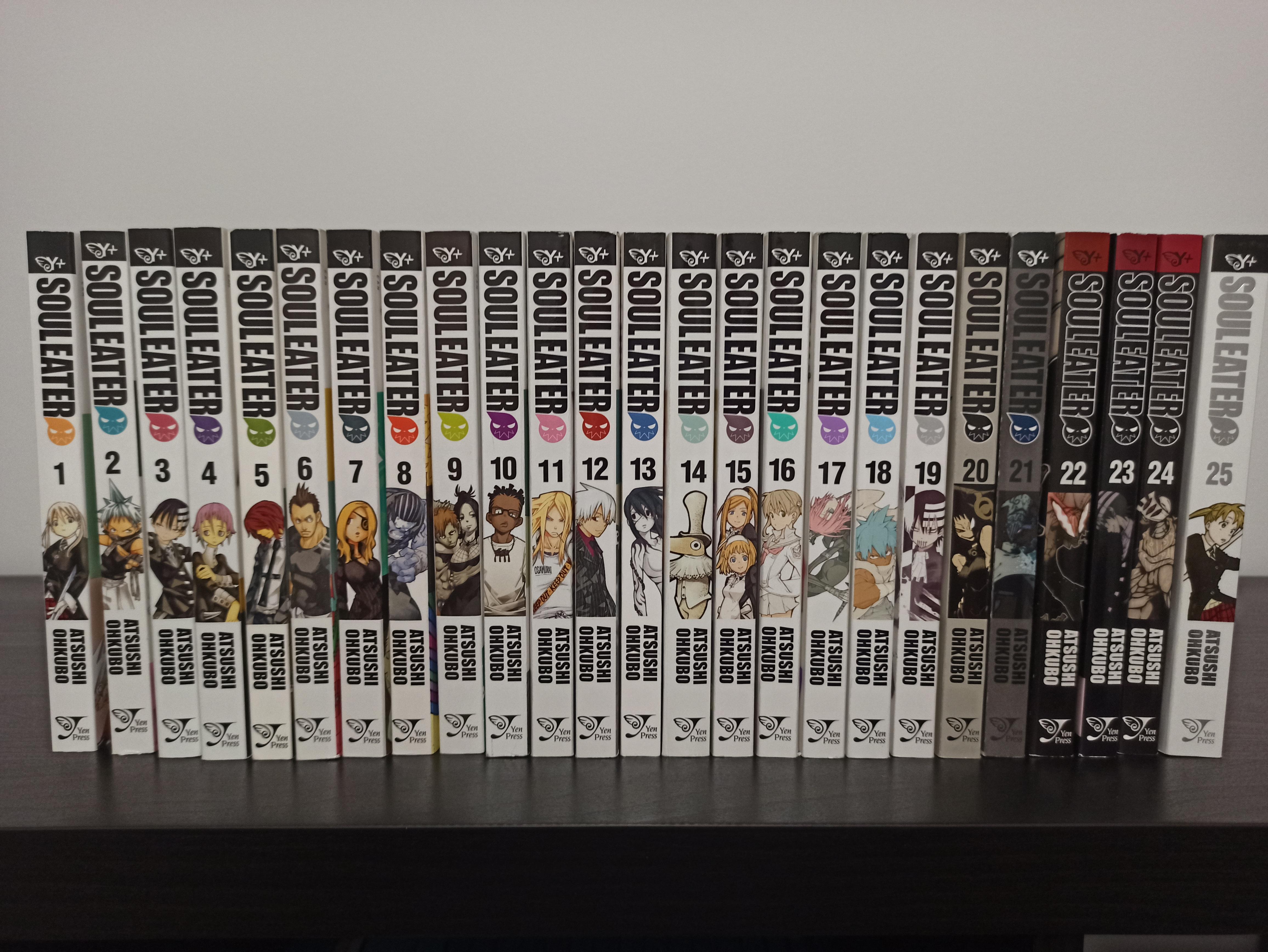 I just bought the entire Soul Eater collection r/souleater