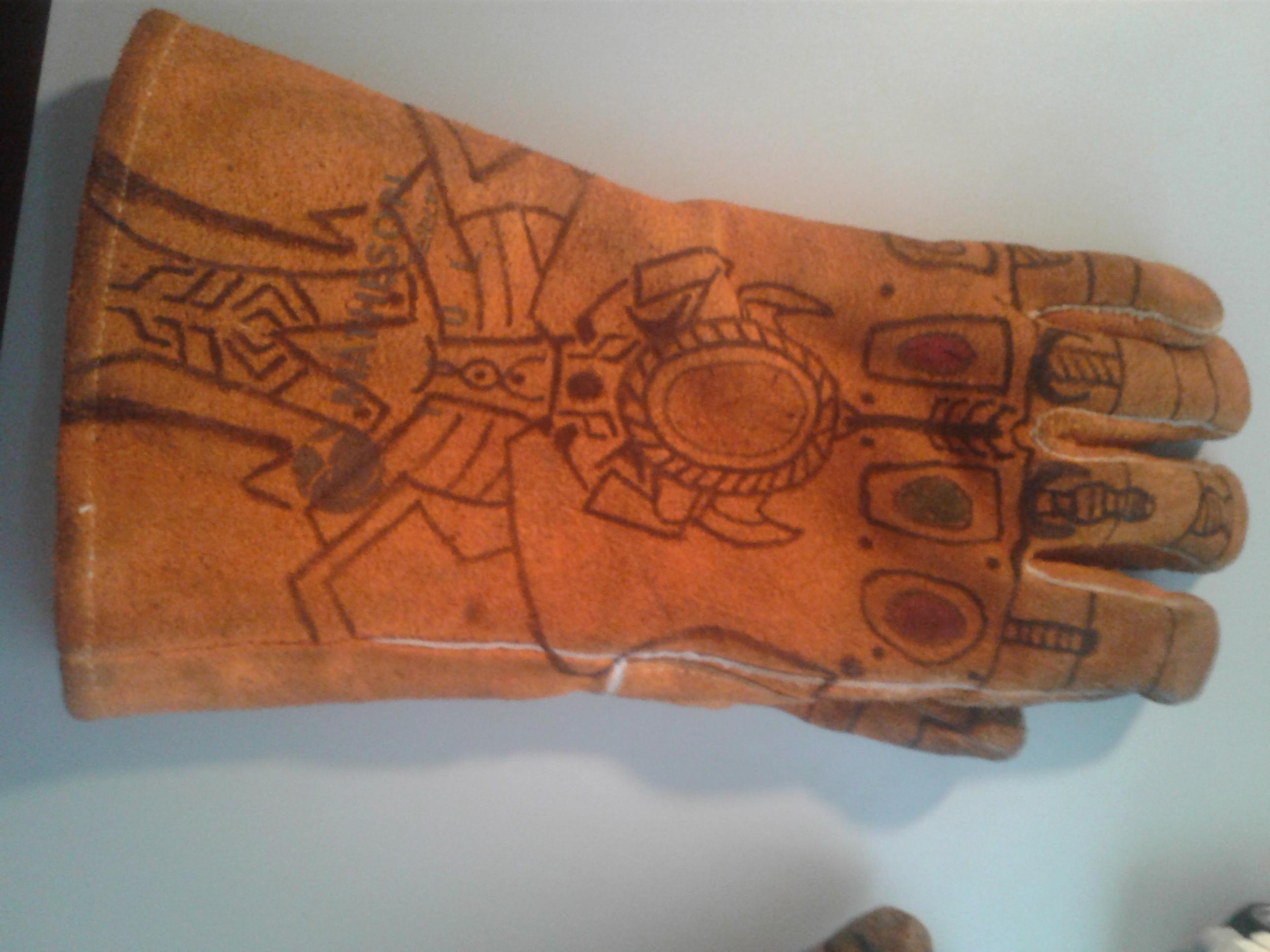 Anyone Else Draw On Their Gloves Welding