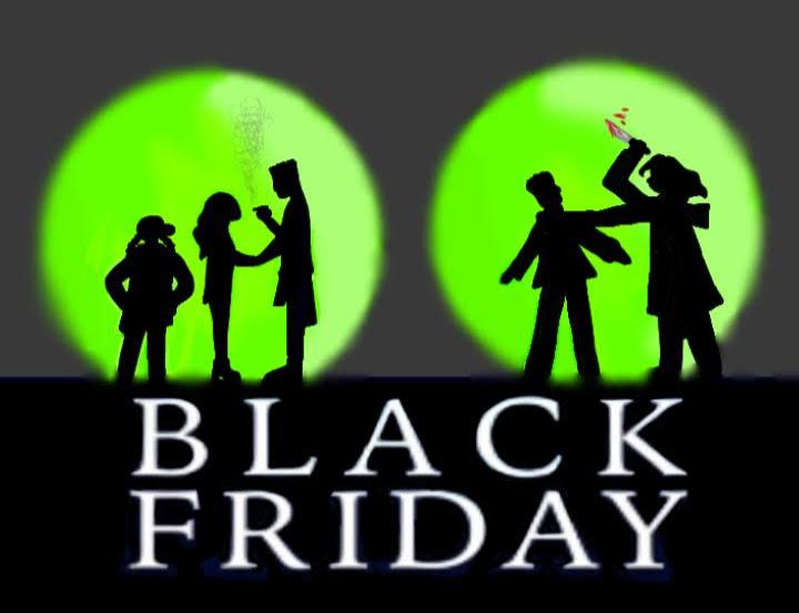 I made some Black Fridaythemed silhouette art! Hope you enjoy! r/StarKid