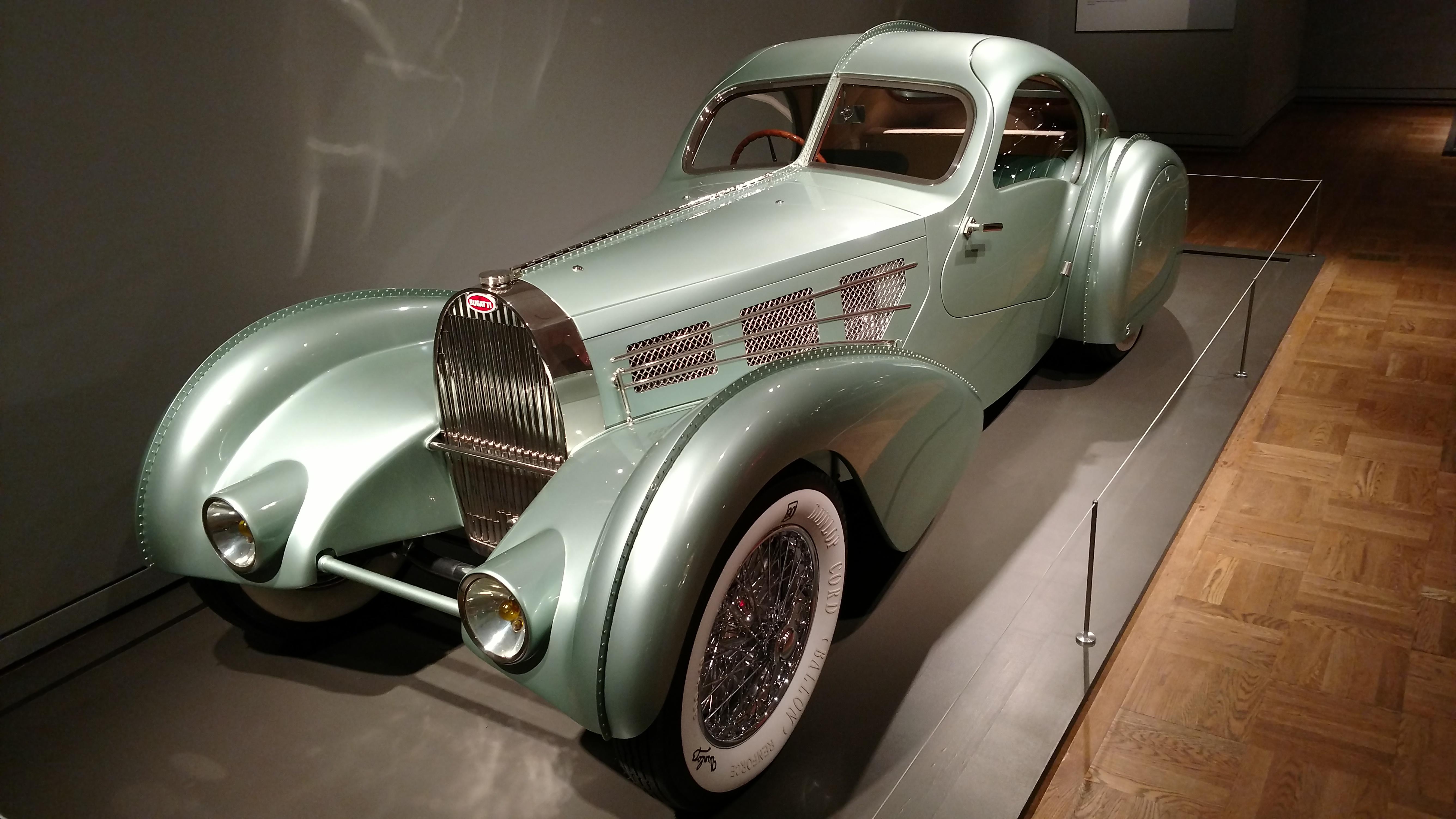 1935 Bugatti Aerolithe, currently at the PDX Art Museum