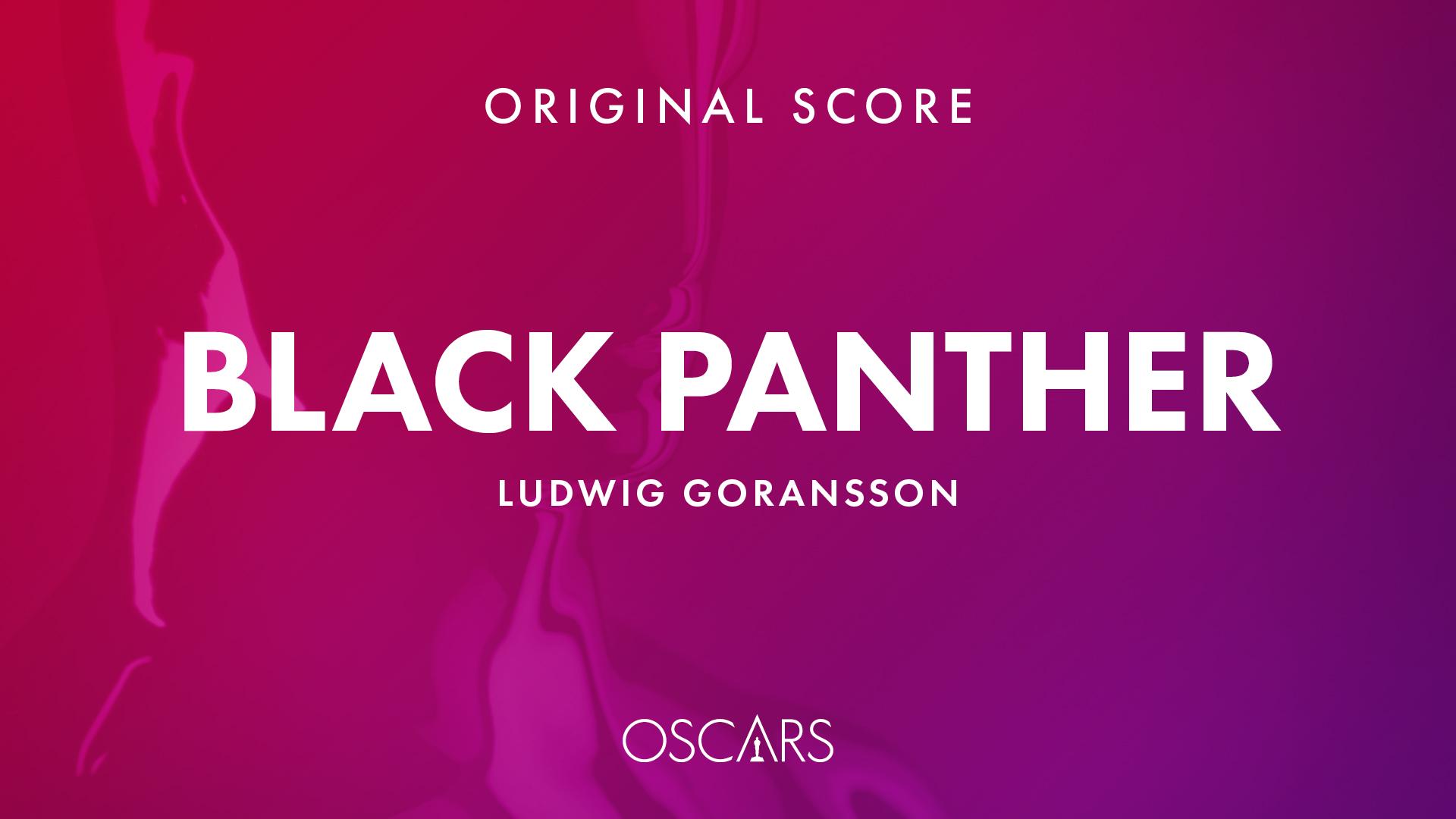 Congratulations to Black Panther for winning the Academy Award for Best Original Score! r