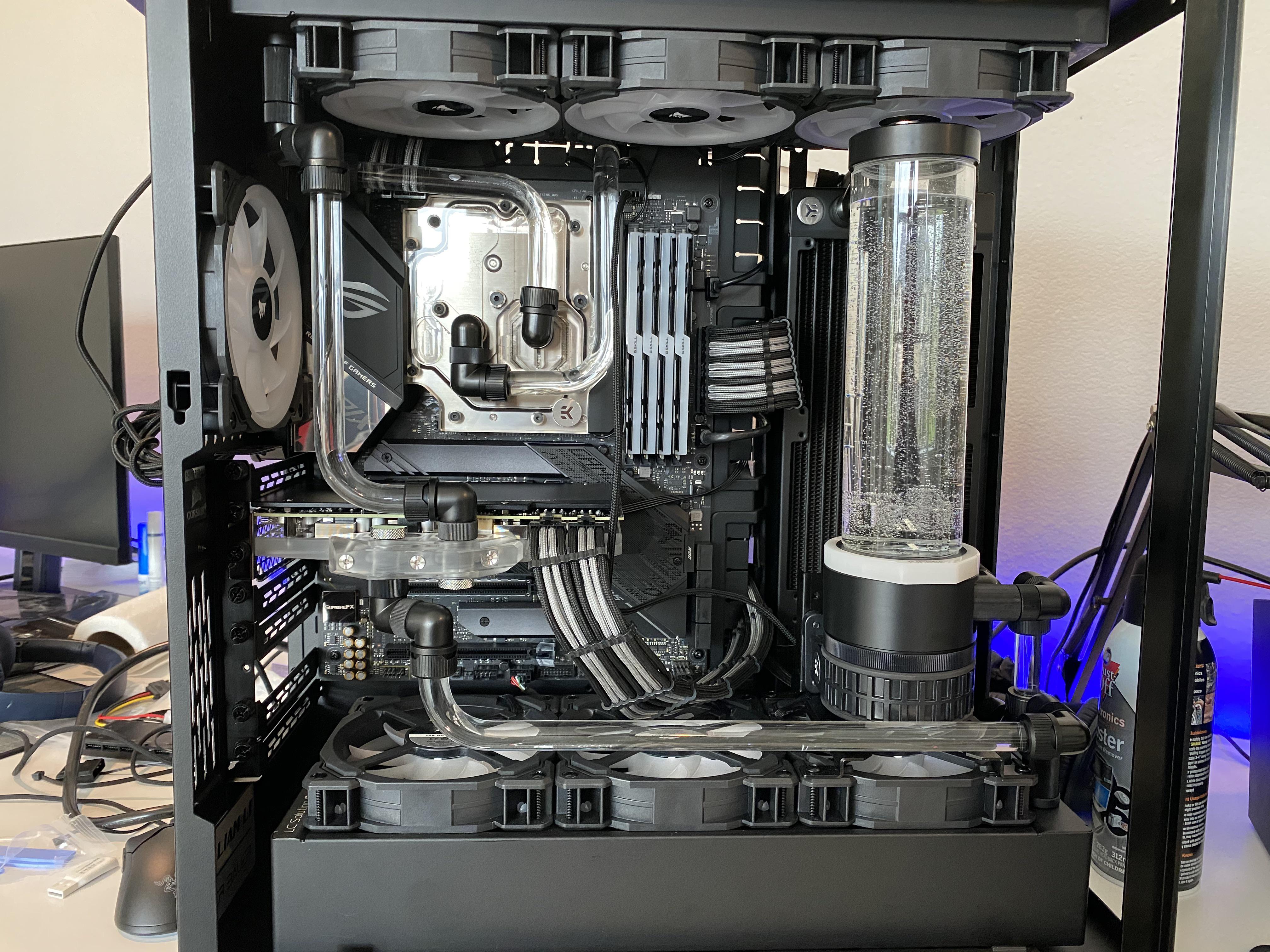 CPU overheating in new build. New build has cpu idle 80C when in bios