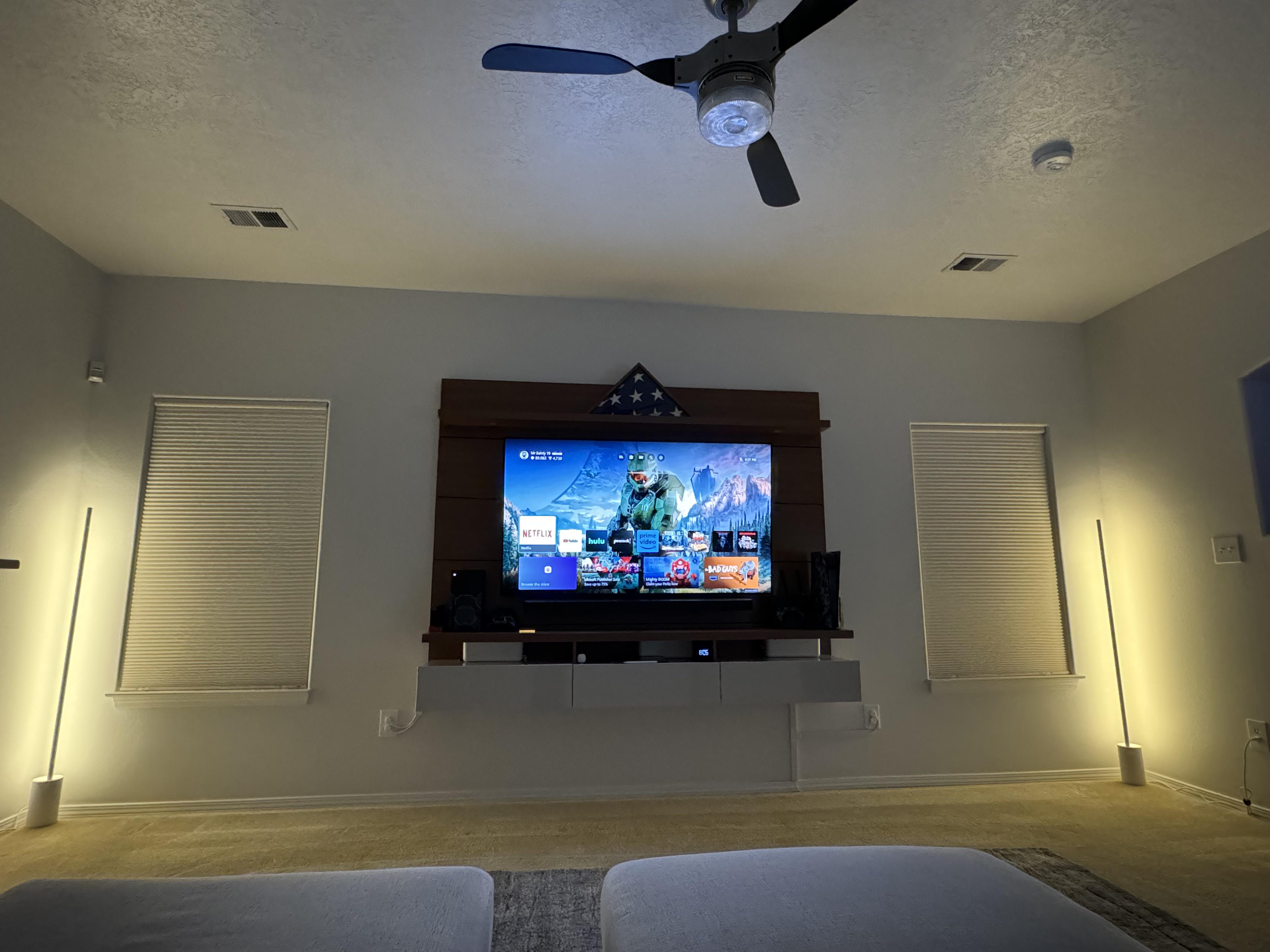 Living room setup : r/TVTooHigh