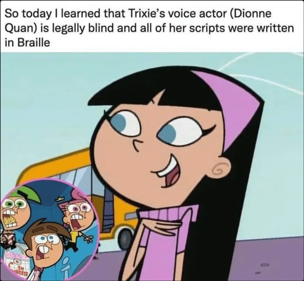 The Fairly OddParents Trixie voice actor r/Memes_gifs_whatever