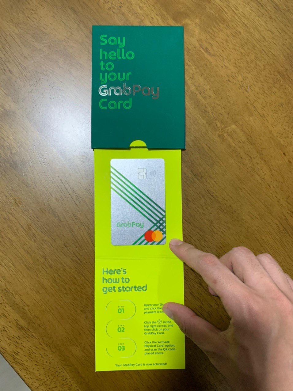 Grab card. Now to test. Anyone else received? r/singapore