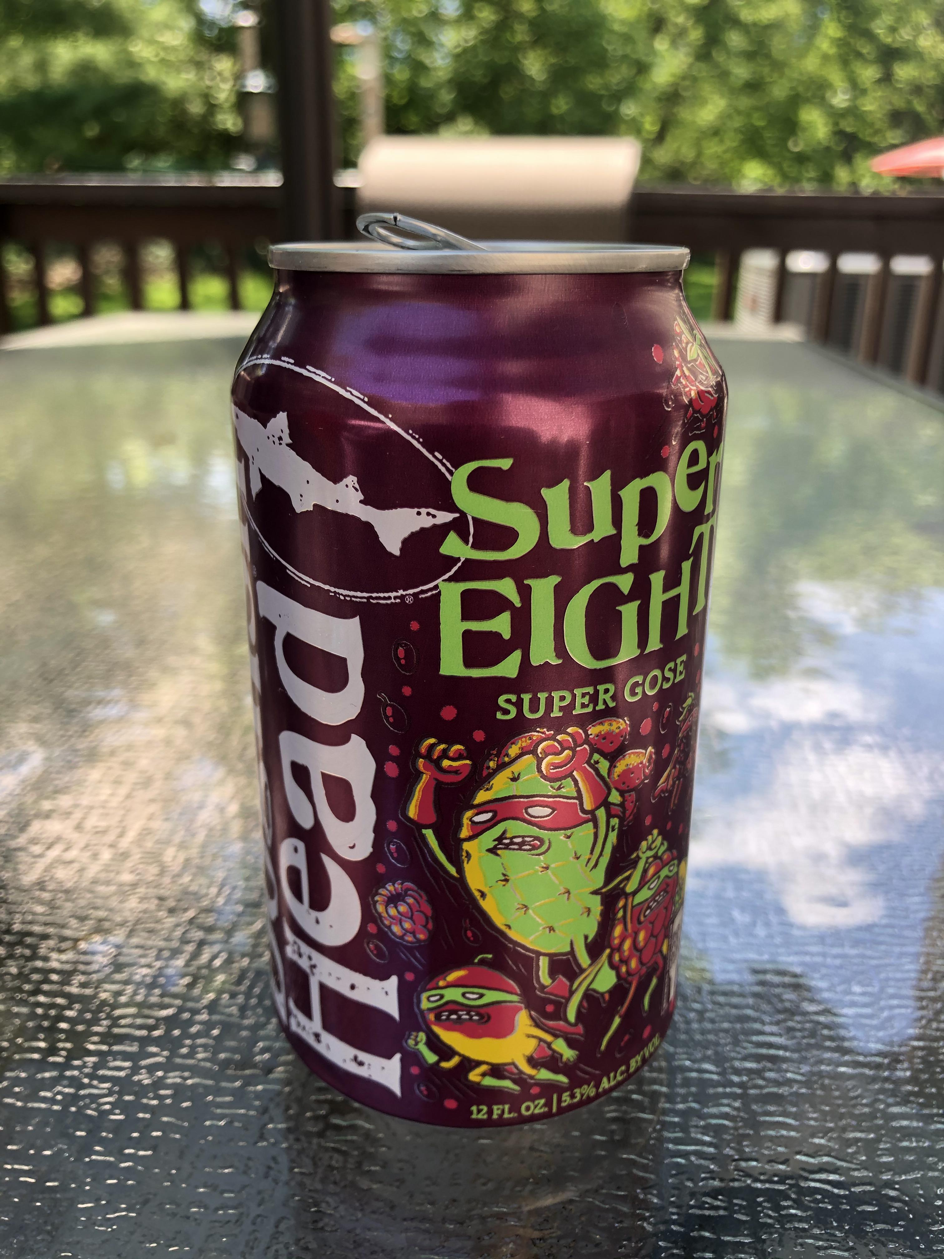 Dogfish Head, Super Eight Super Gose Ale made with Red Sea salt
