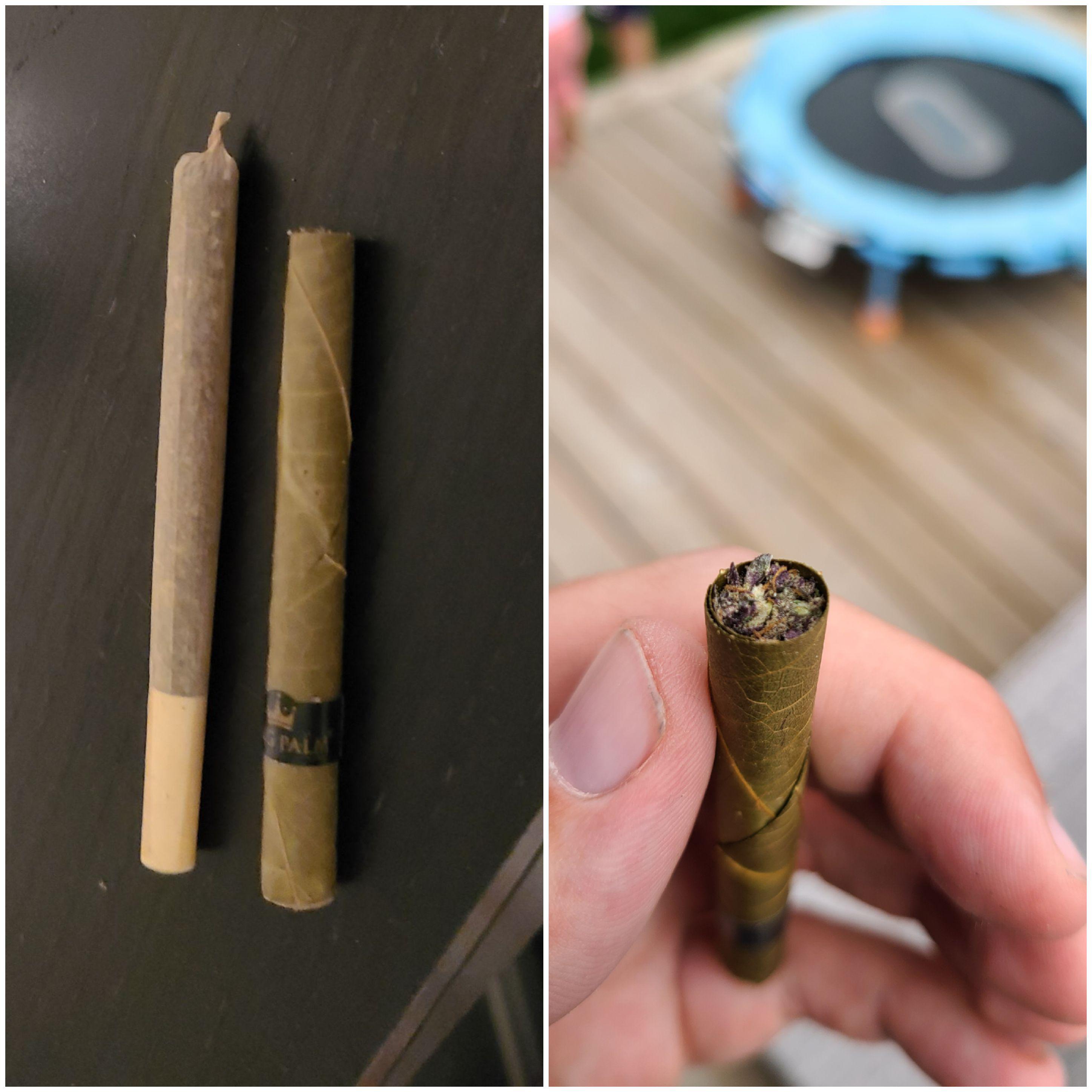 I love these King Palm wraps. Banana leaf with a corn husk filter