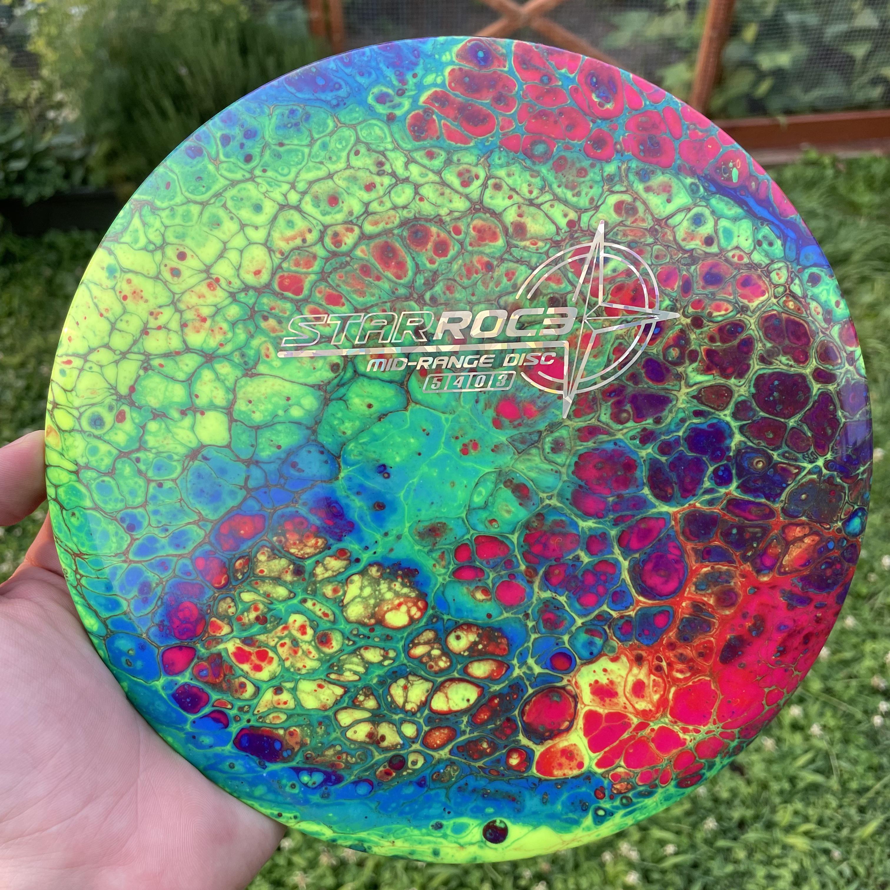 My lotion bed dye technique discdyeing