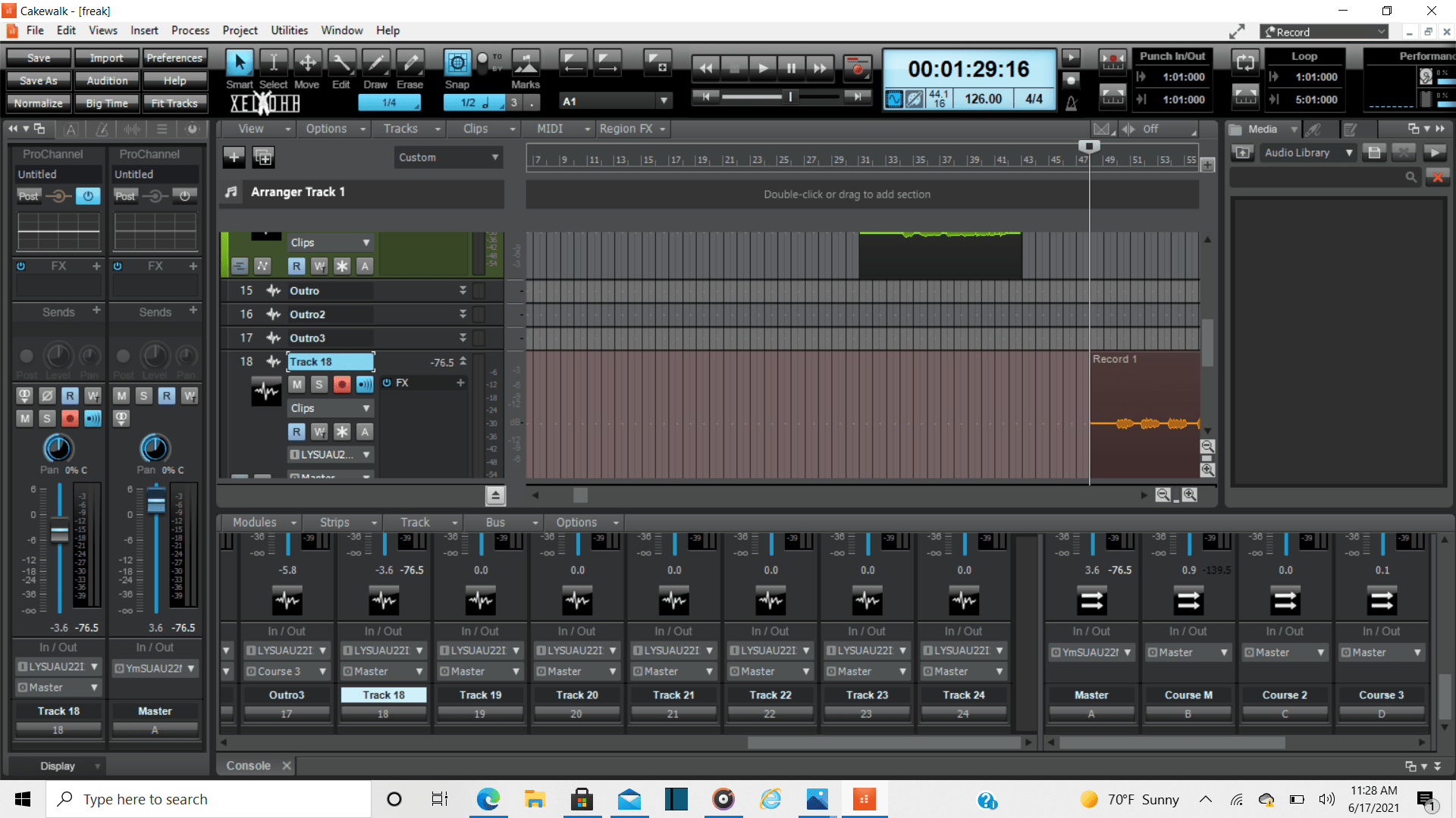 MIDI audio drops using Yamaha DD75 and Focusrite Cakewalk