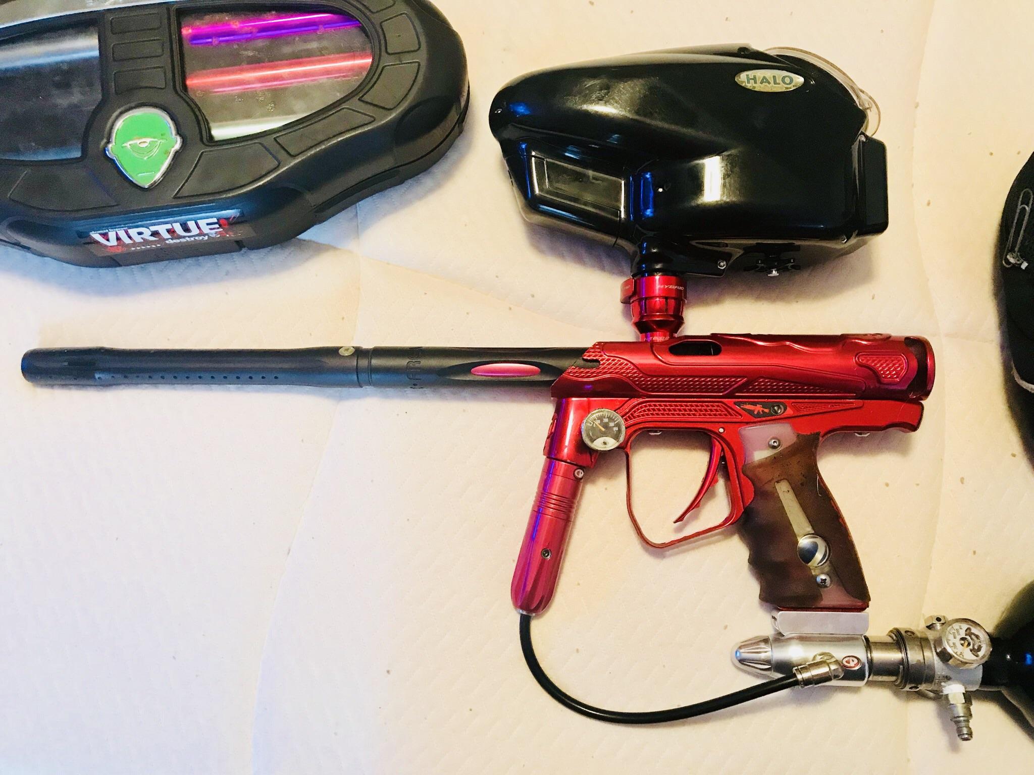Old Customized Punishers Ion r/paintball