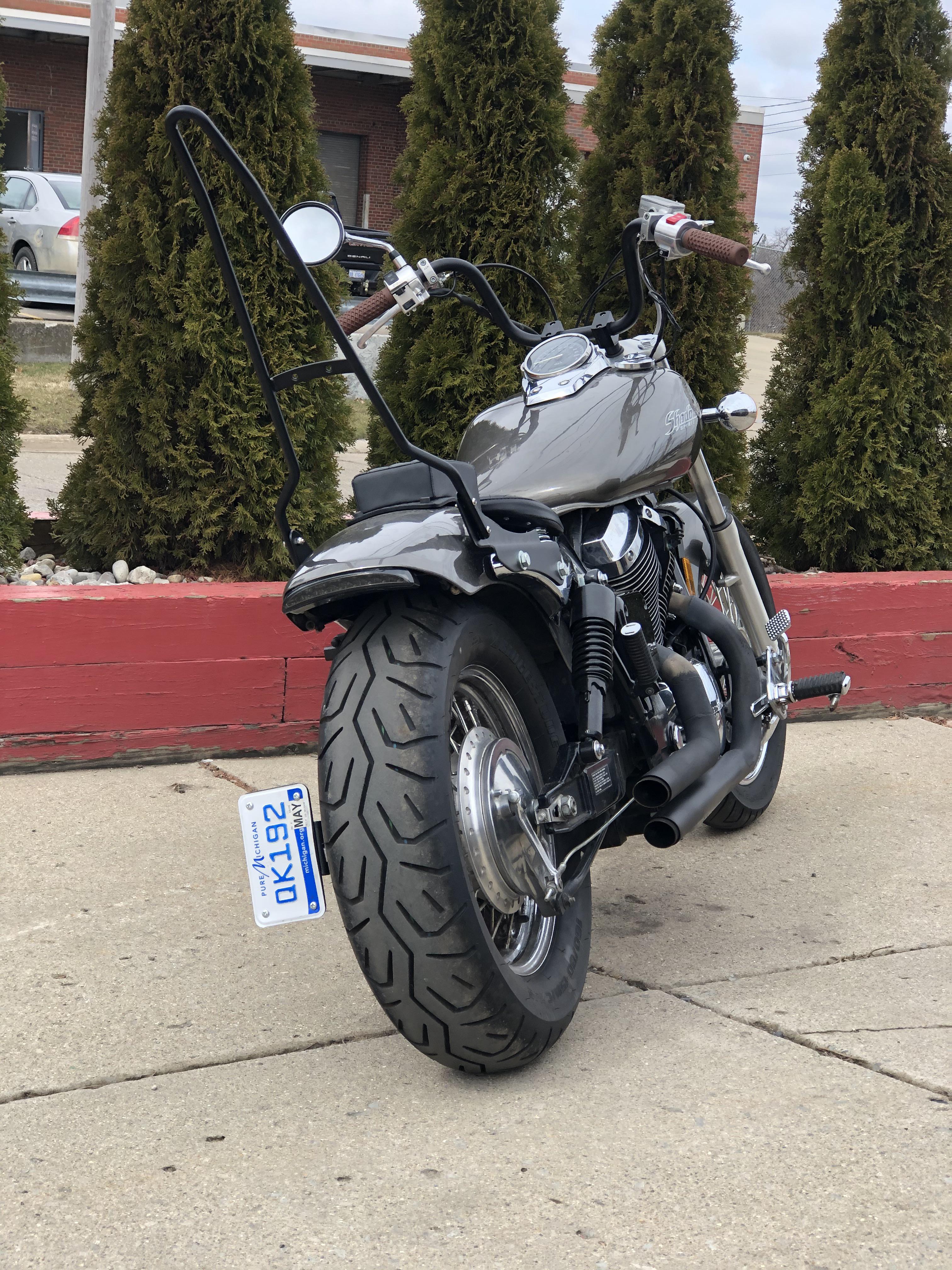 Just waiting on TJ Brutal Customs to drop the peanut tank for my bike