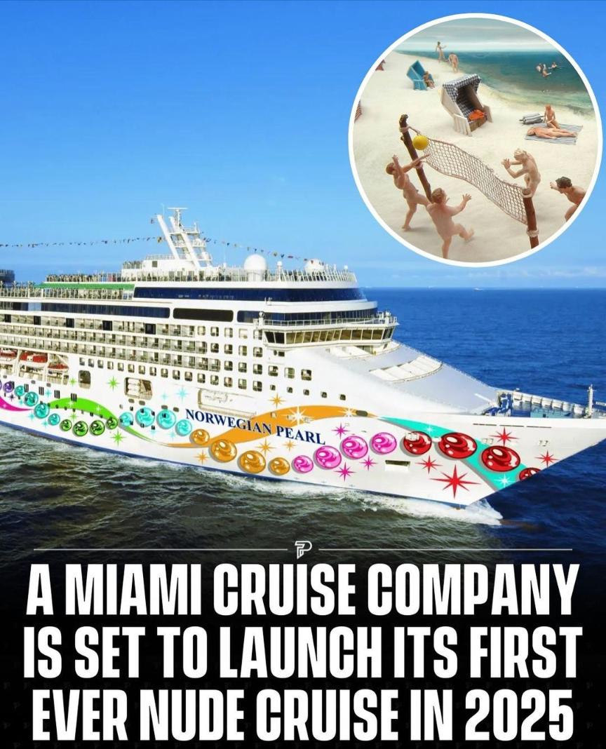 Naked cruise on NCL Pearl in 2025 : Cruise