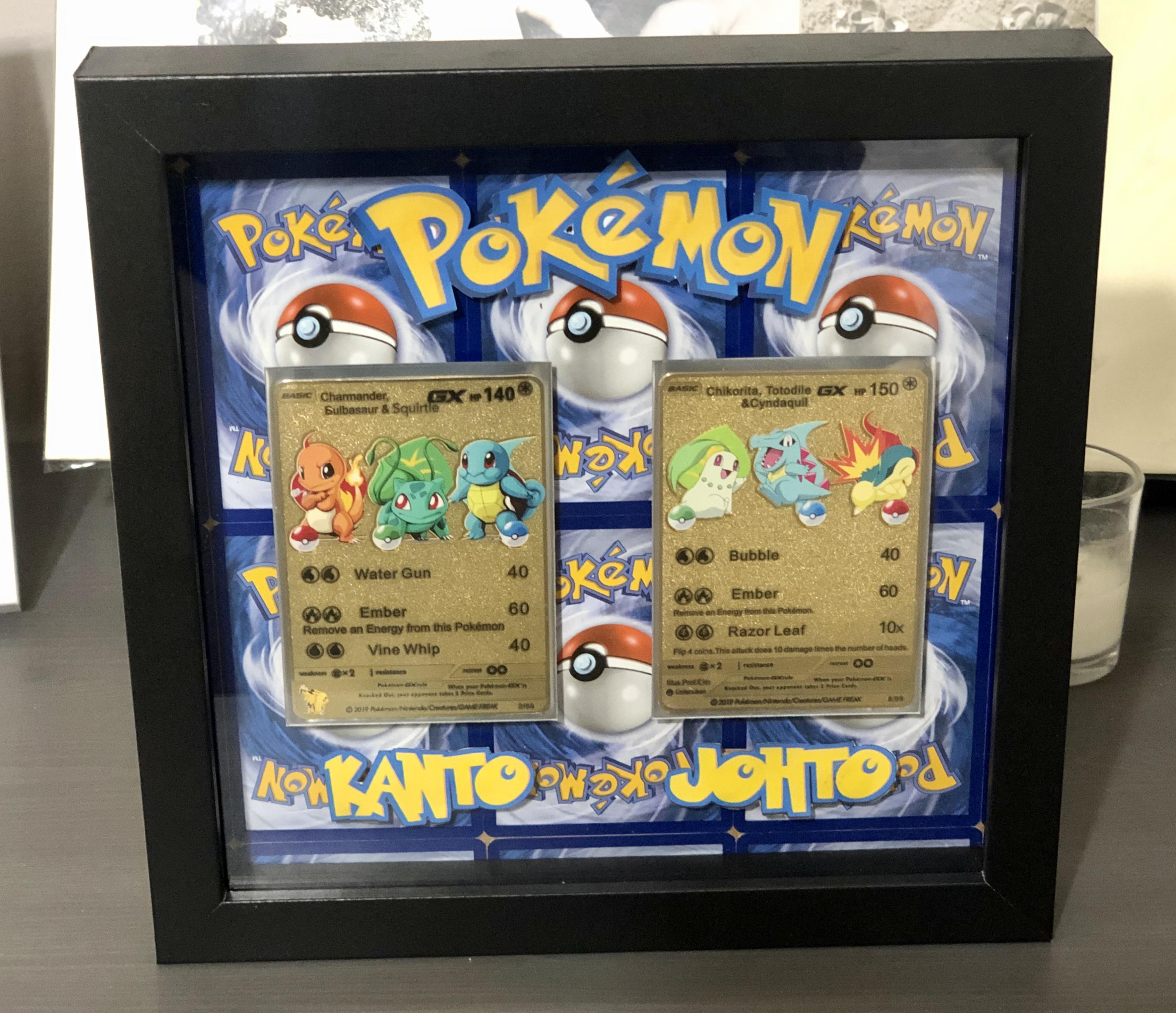 Created a Shadow Box for my Pokemon cards today r/PokemonTCG