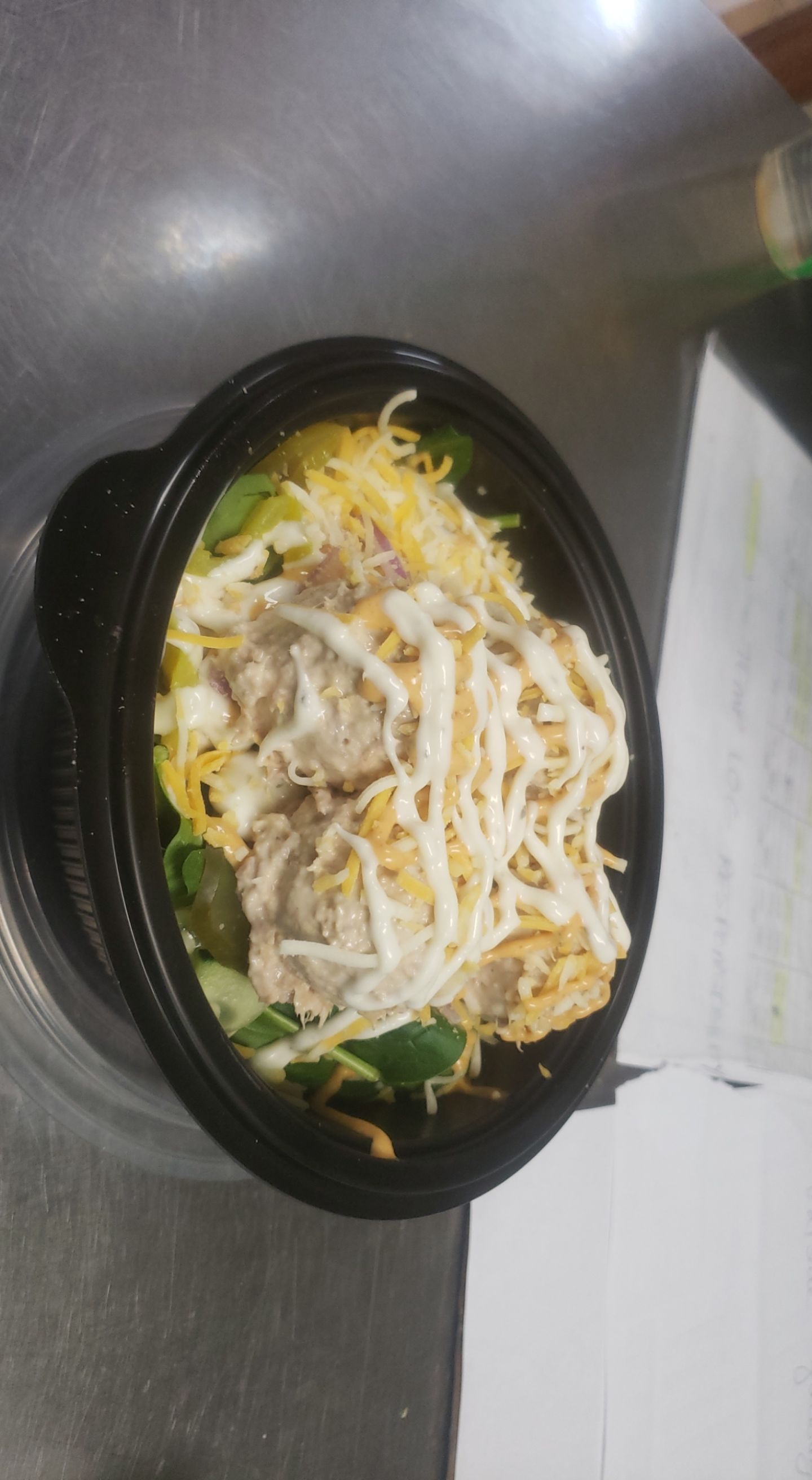 My lunch i made yesterday. I love these protein bowls r/subway