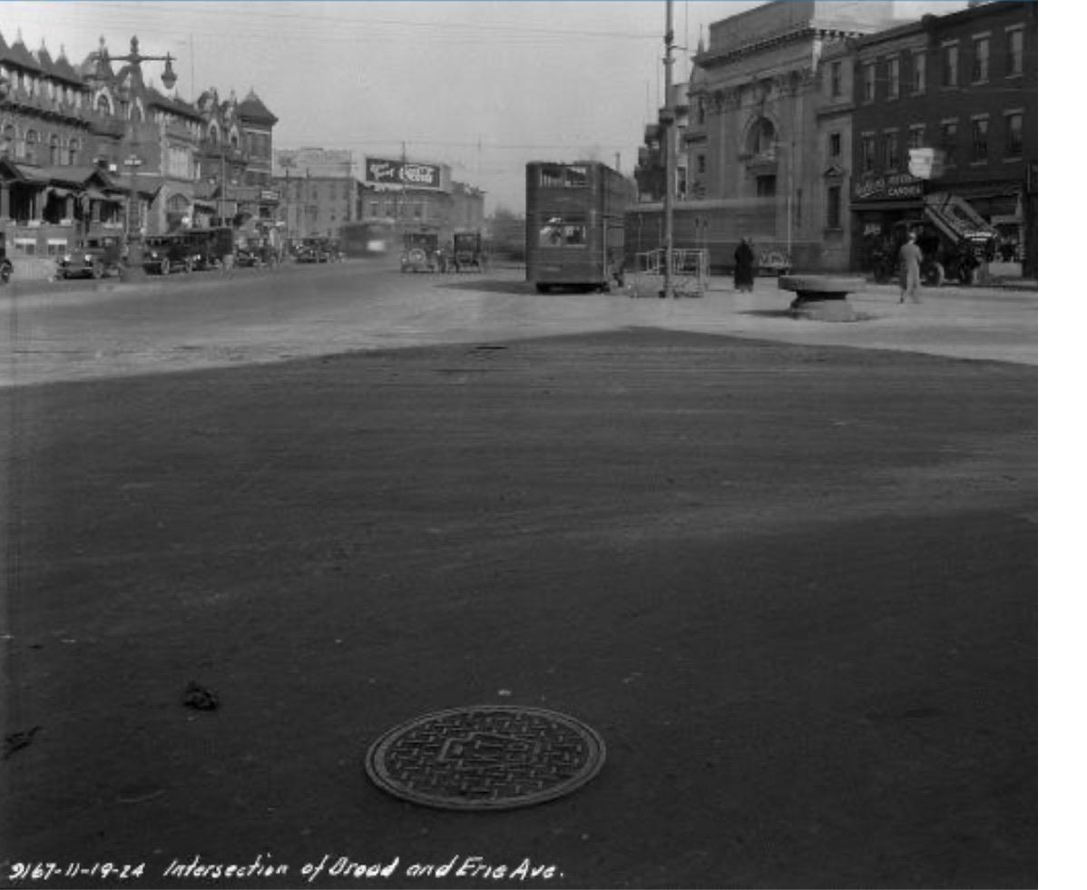 Broad & Erie in 1924 r/PhiladelphiaHistory