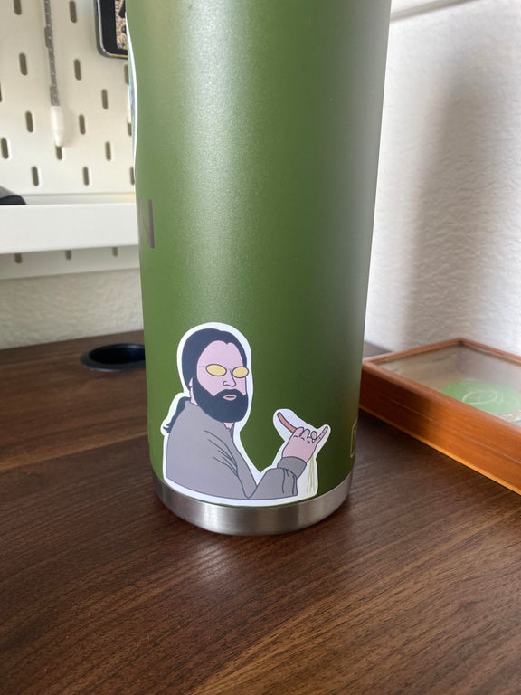 Best sticker ever?? yourmomshousepodcast