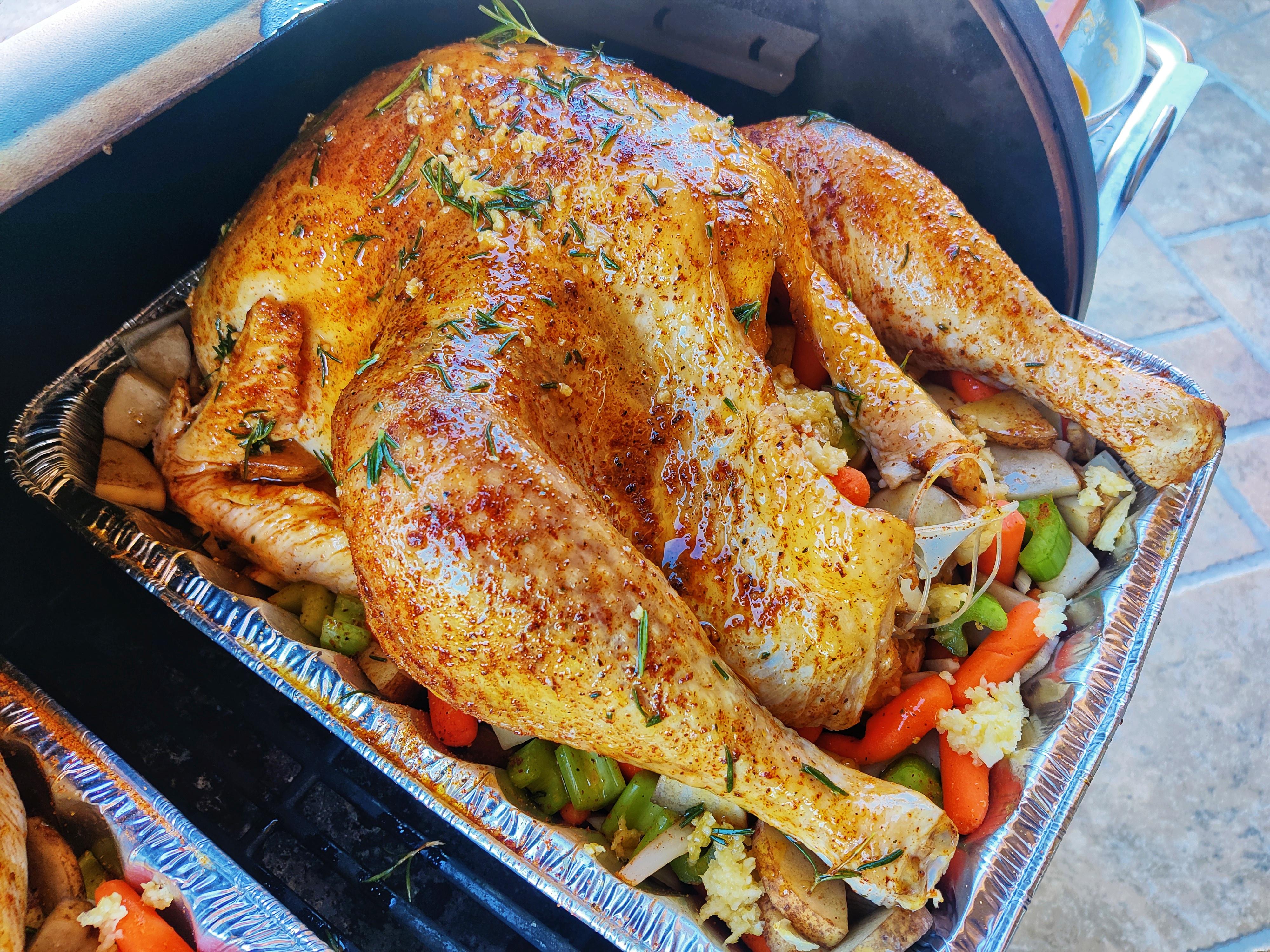 Wood pellet smoked turkey this Thanksgiving turned out amazing!! r