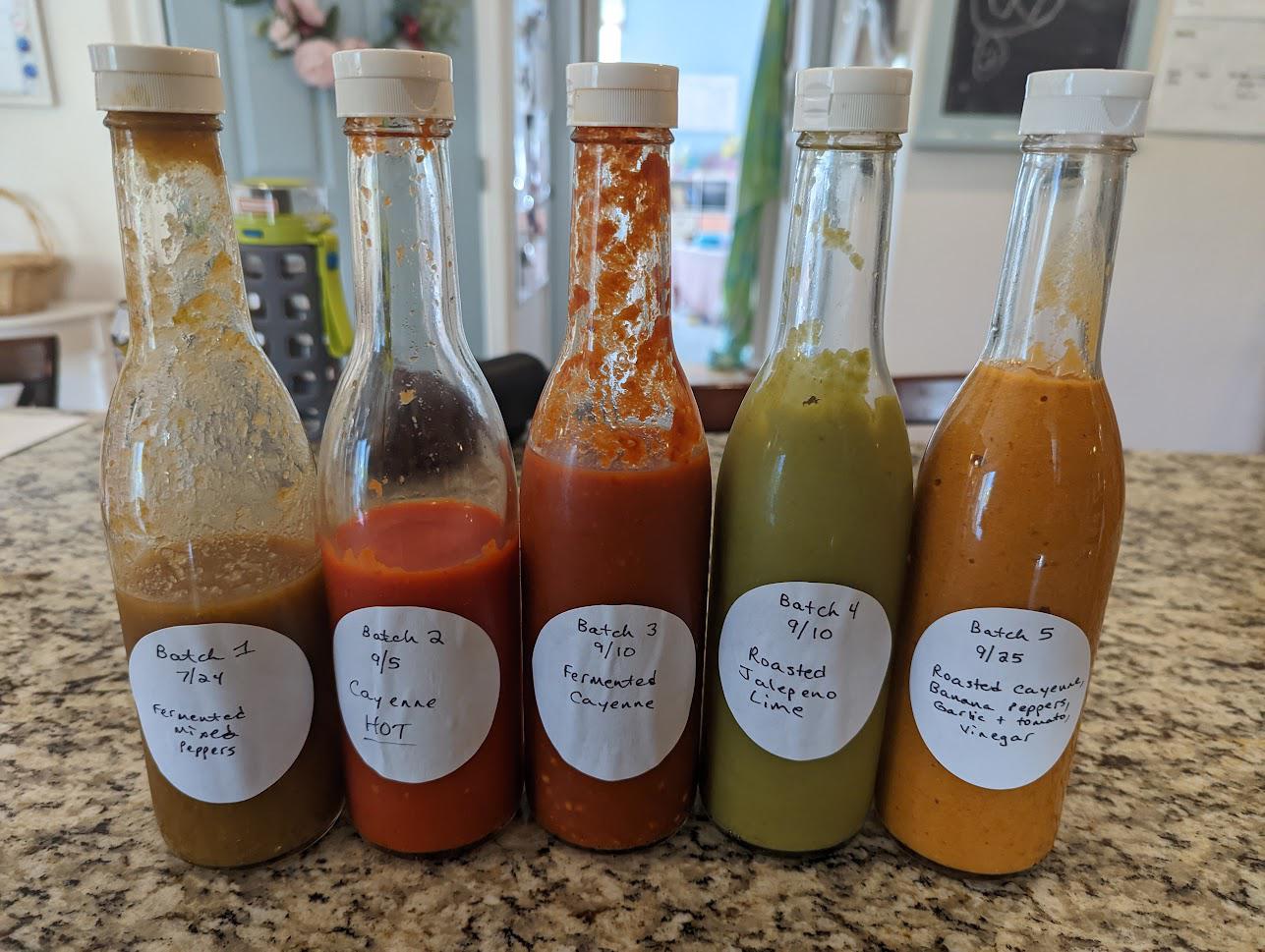 My Homemade Hot Sauces r/DIY_hotsauce