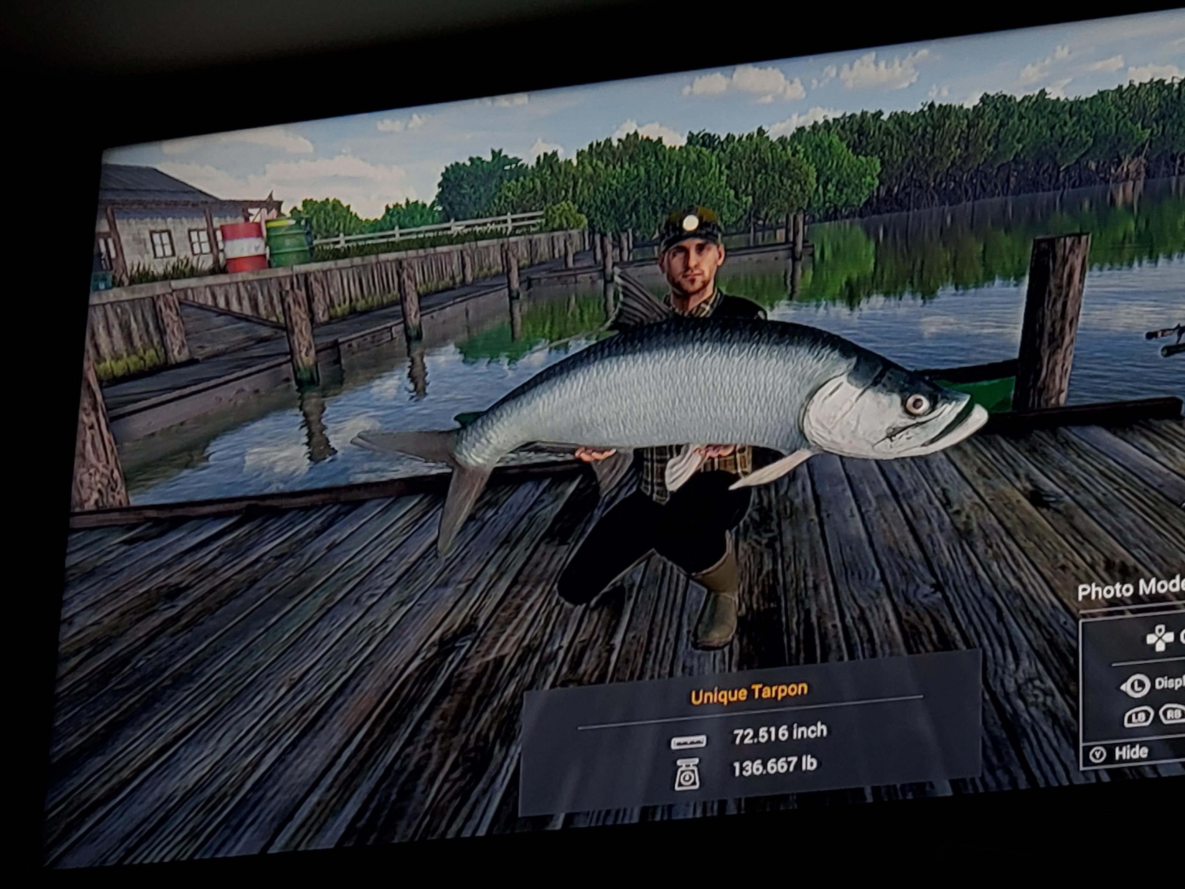 By far the biggest fish/hardest fight I've had in this game🐟🎣 r