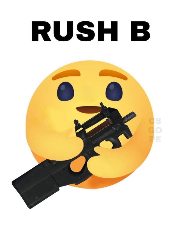 Rush B emoji on FB r/csgo
